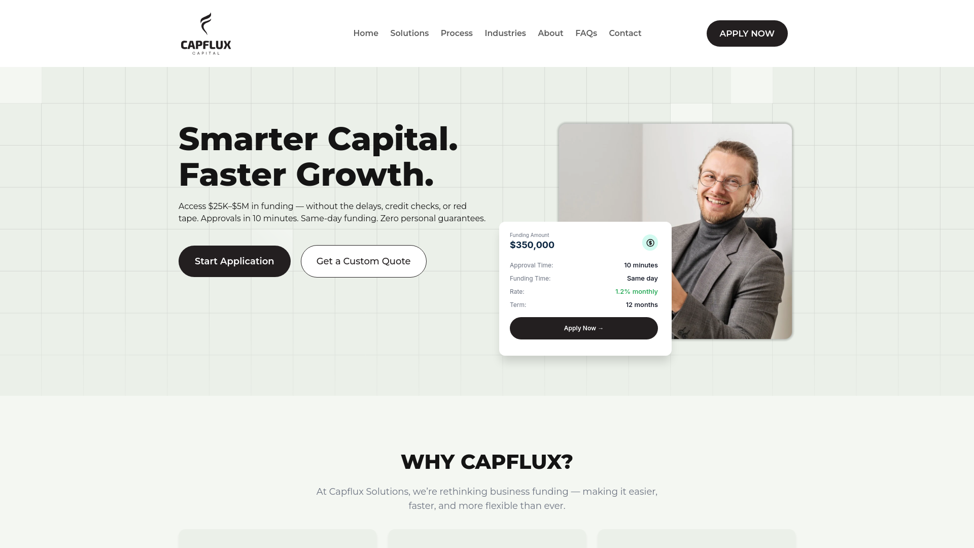 website screenshot of https://usahavenstack.co