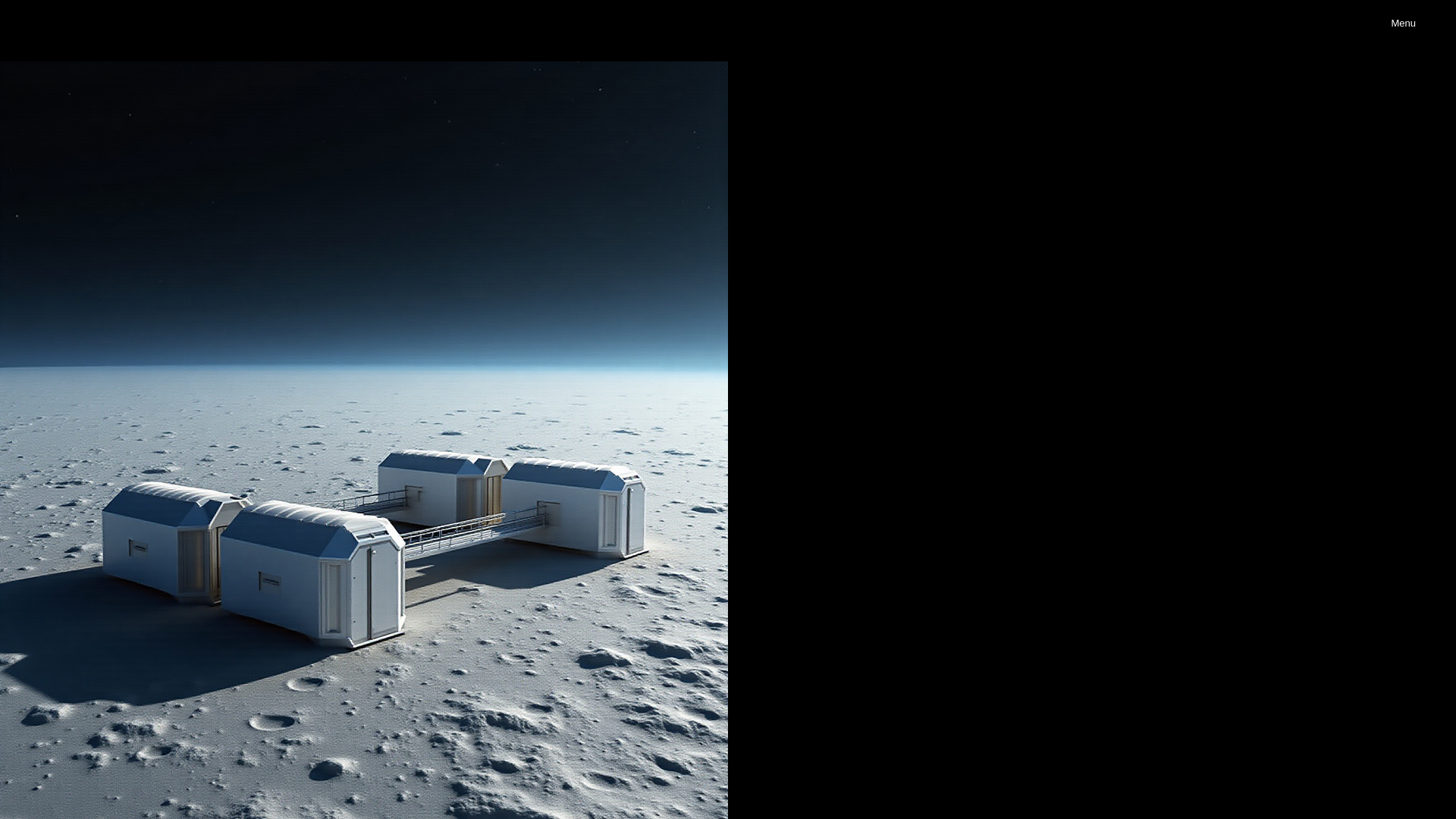 website screenshot of https://lunarisspacesystems.com/