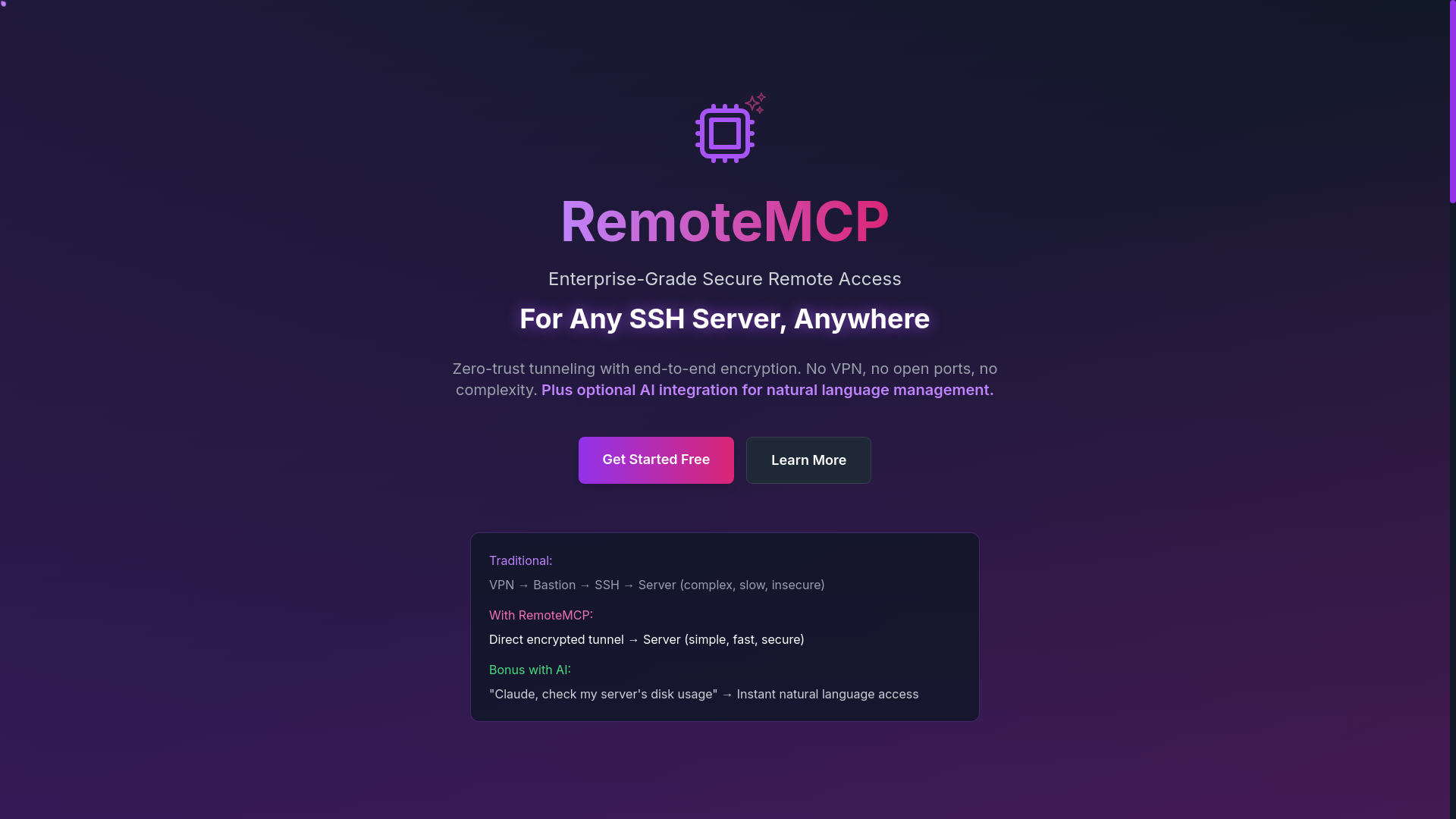 website screenshot of https://remotemcp.pages.dev/