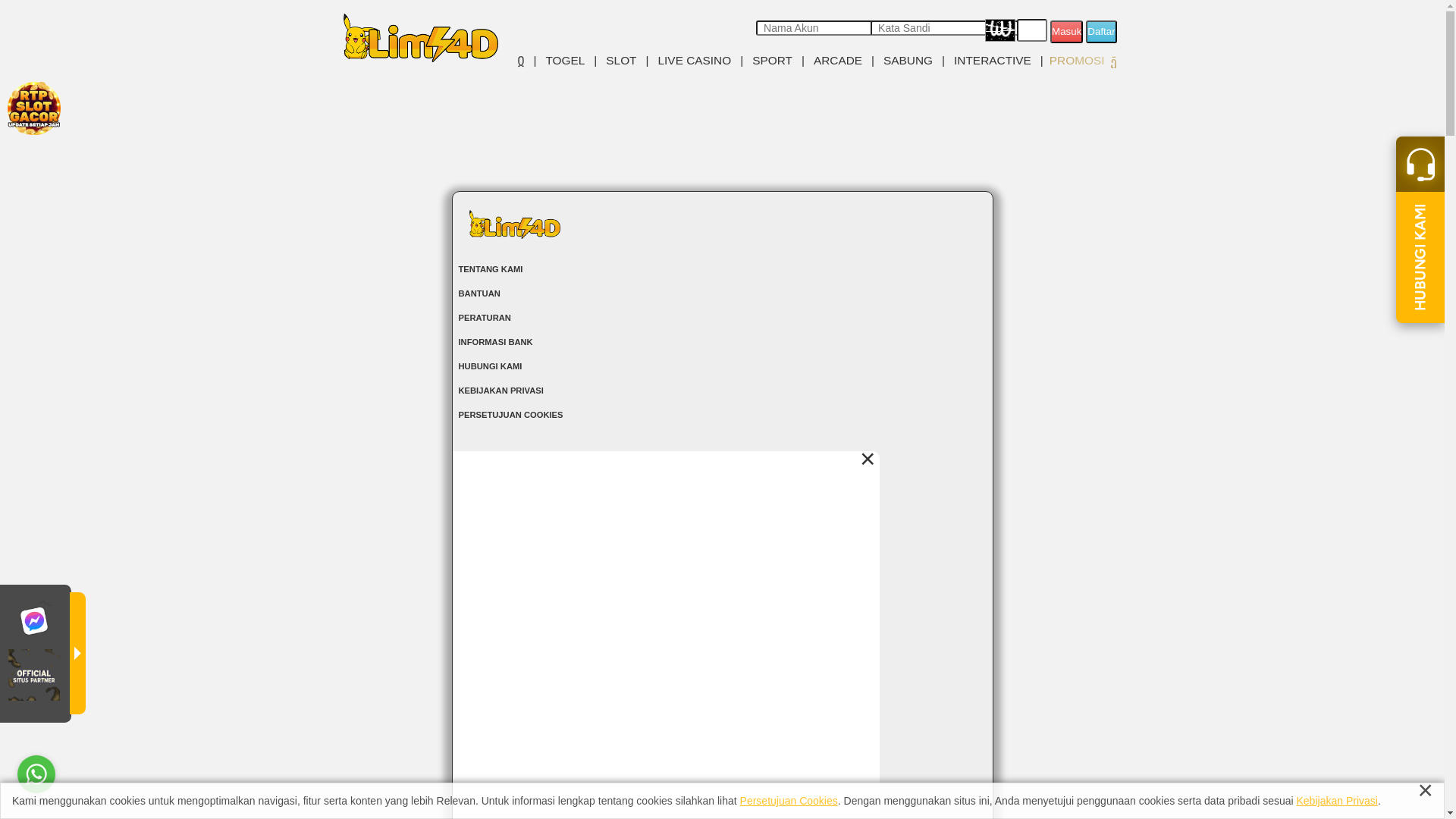 website screenshot of https://lim4dbosku.com/