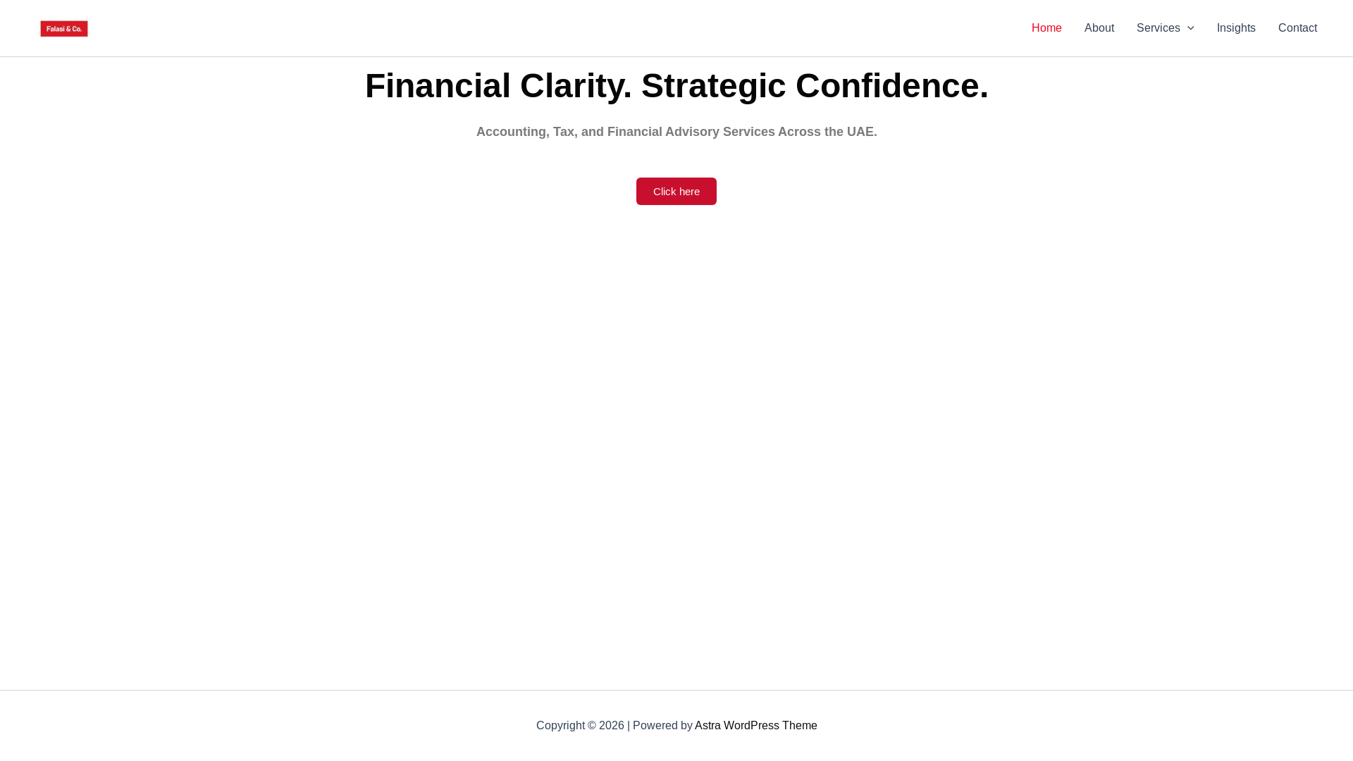 website screenshot of https://falasiandco.com/