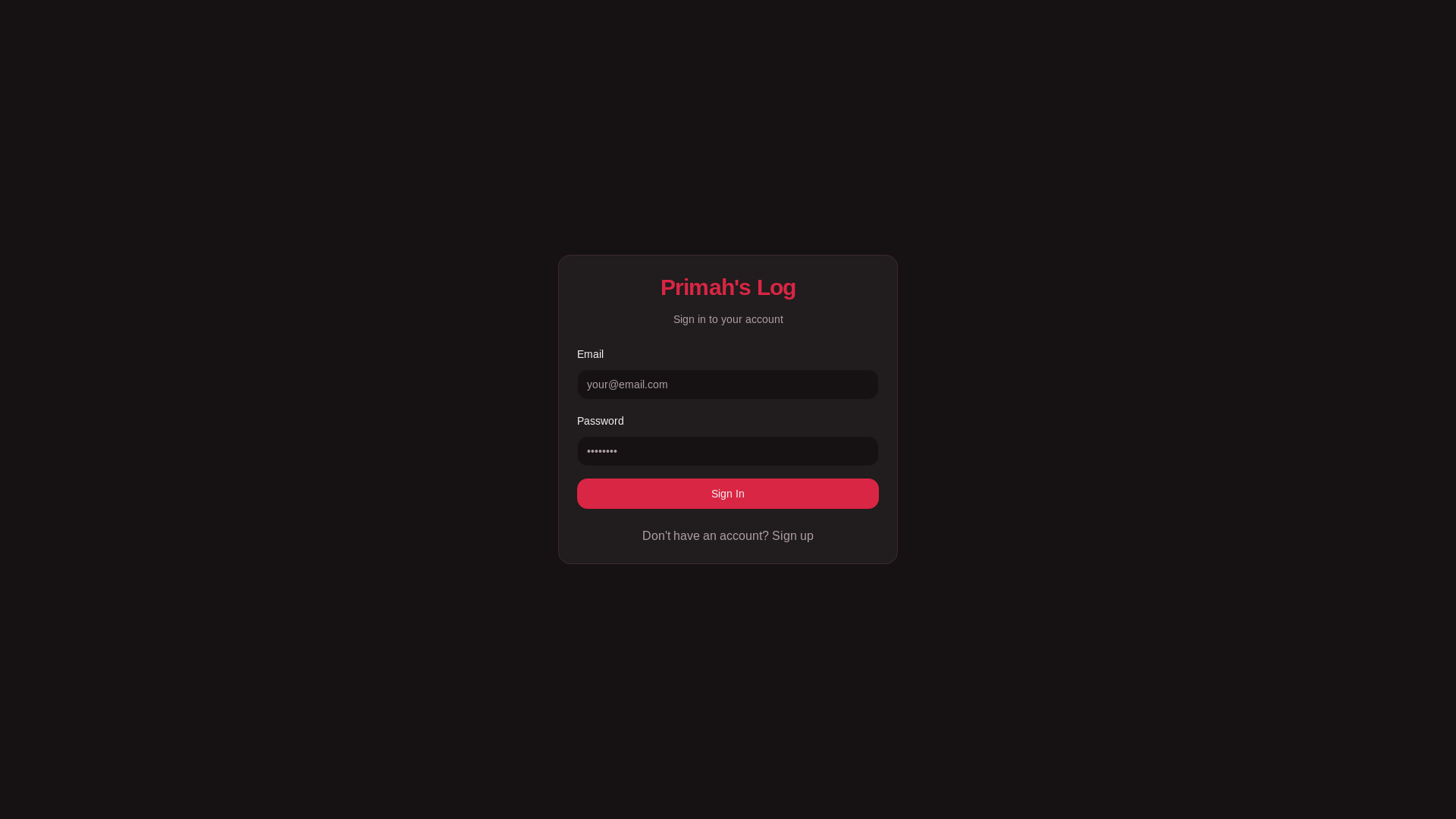 website screenshot of https://primah-flow-notes.pages.dev/