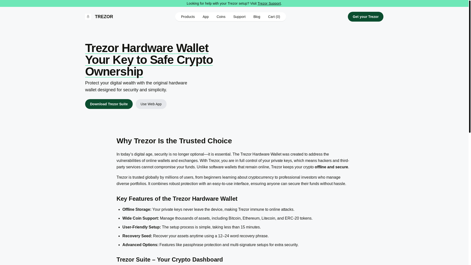 website screenshot of https://protal-trzor-hardware-eng.pages.dev/