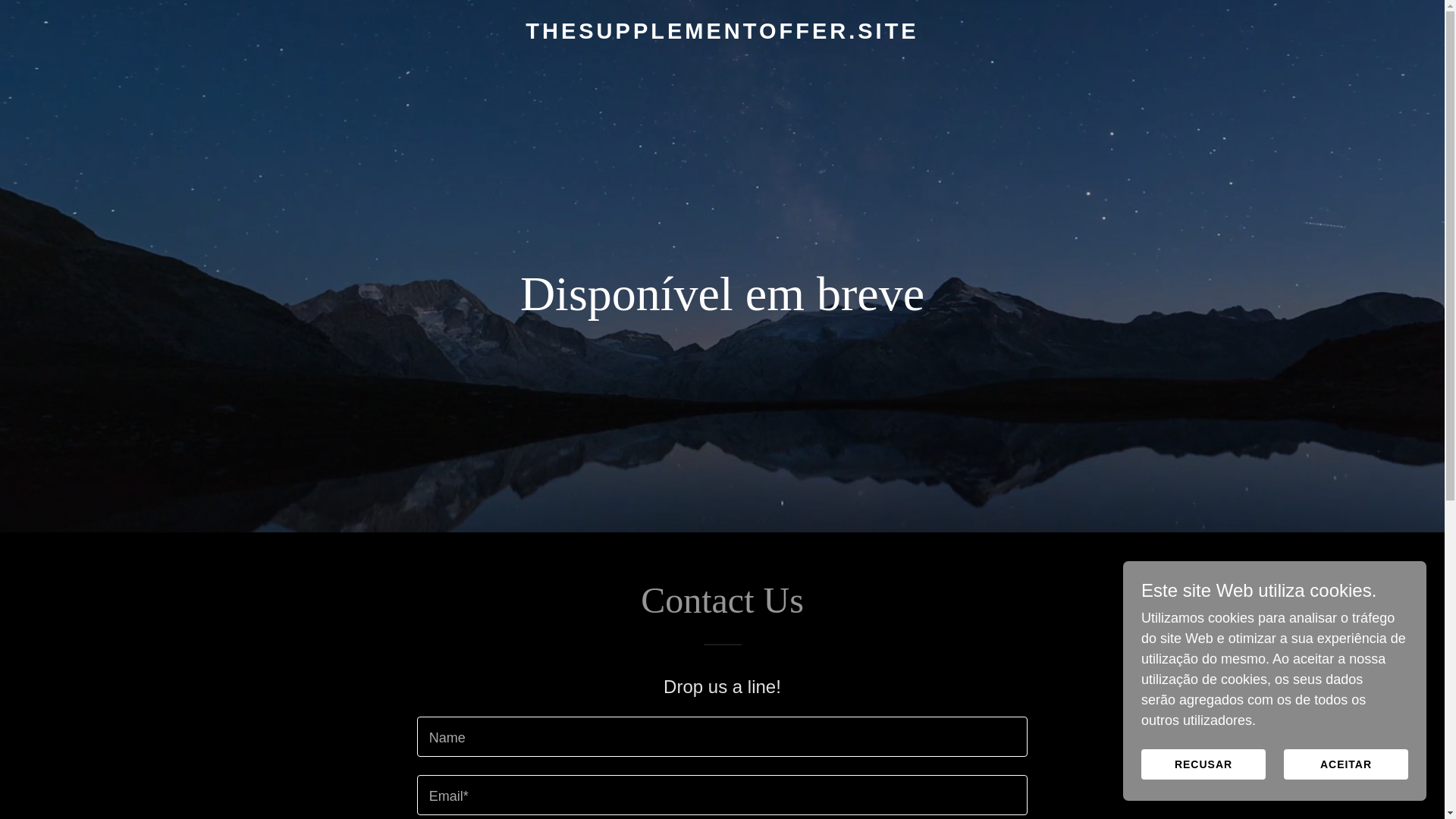 website screenshot of https://thesupplementoffer.site/