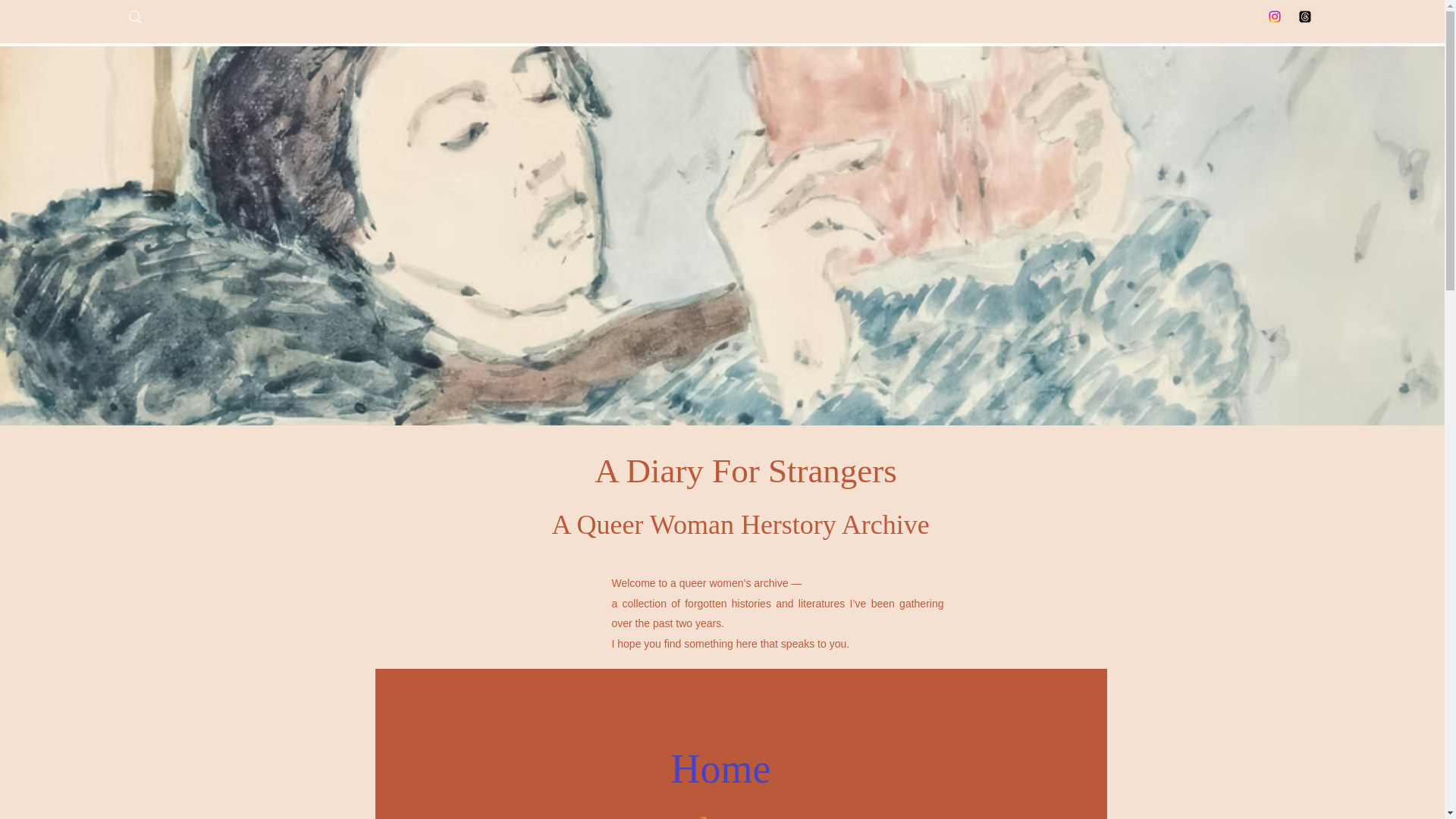 website screenshot of https://adiaryforstrangers.com/