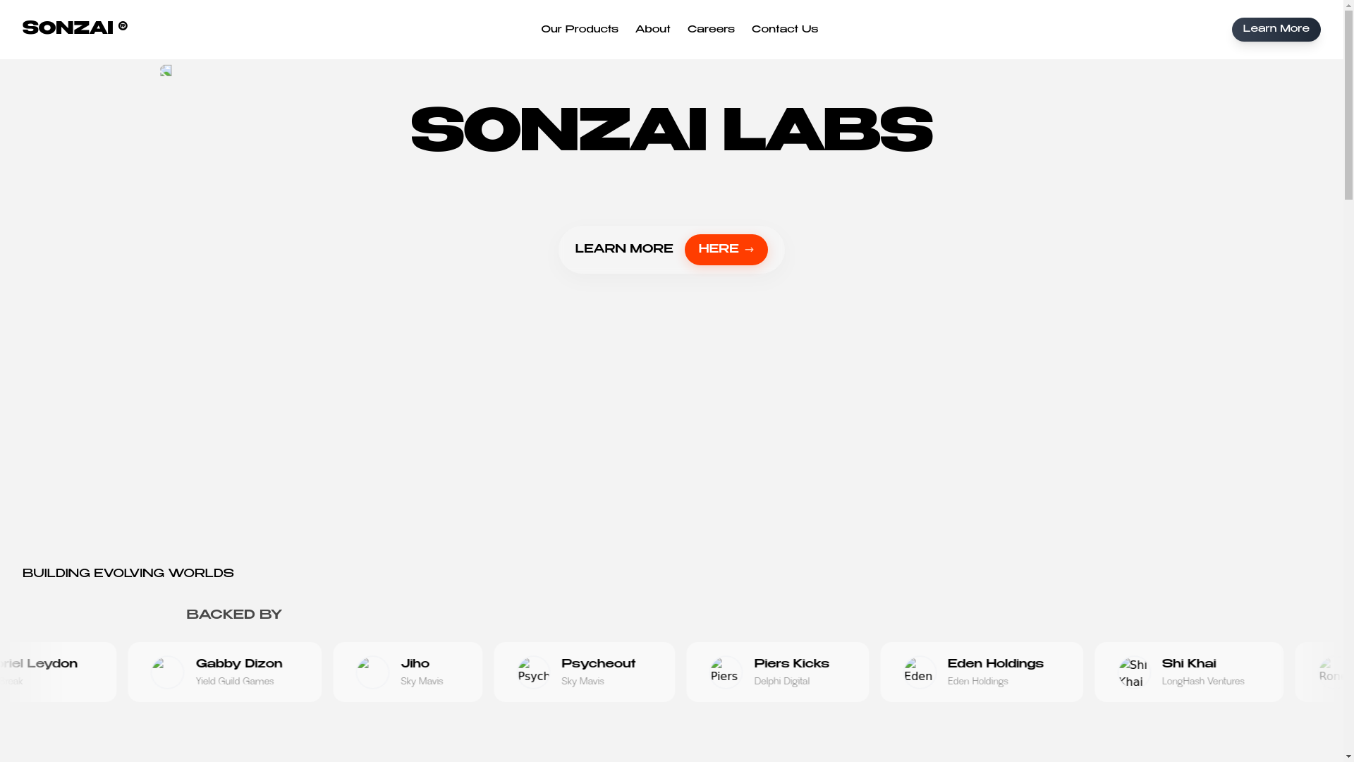 website screenshot of https://sonzai-landing-ekb.pages.dev/