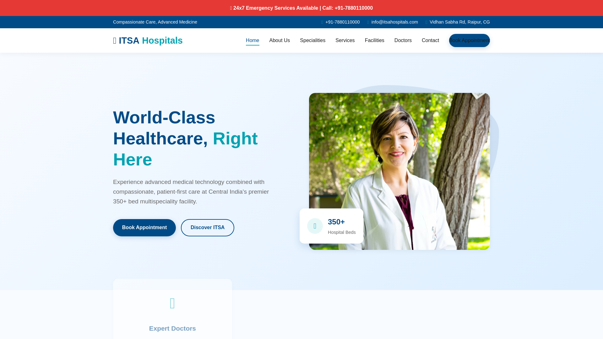 website screenshot of https://hospitalitsa.online/