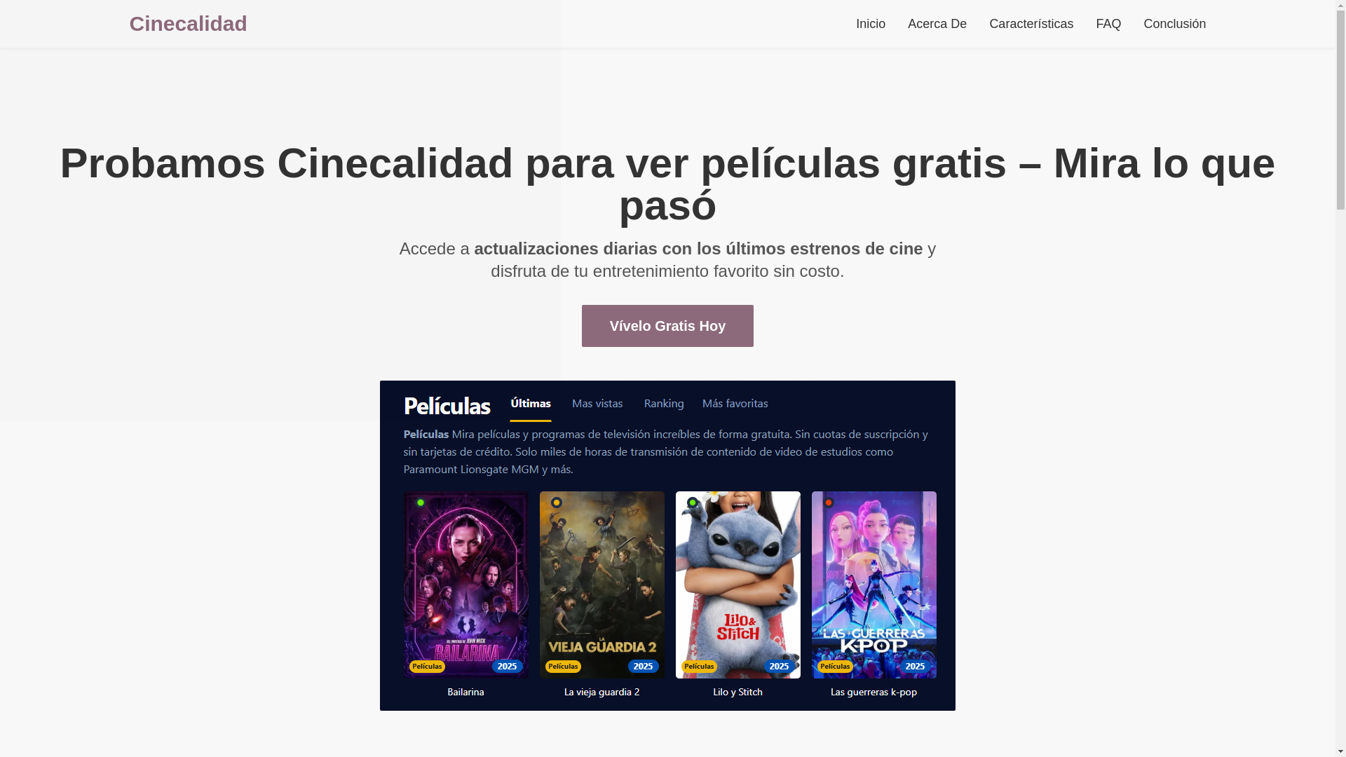 website screenshot of https://cinecalidad-xard.pages.dev/