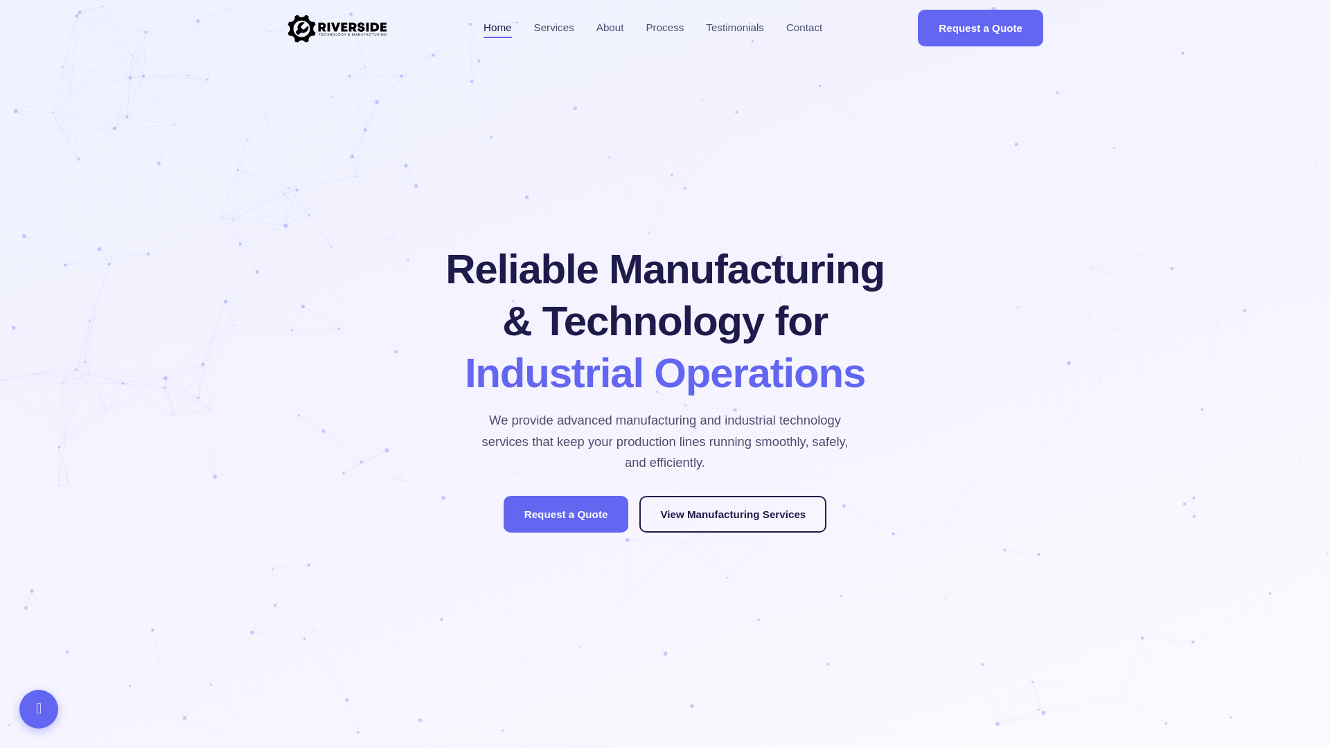 website screenshot of https://riversidestechnology.com/