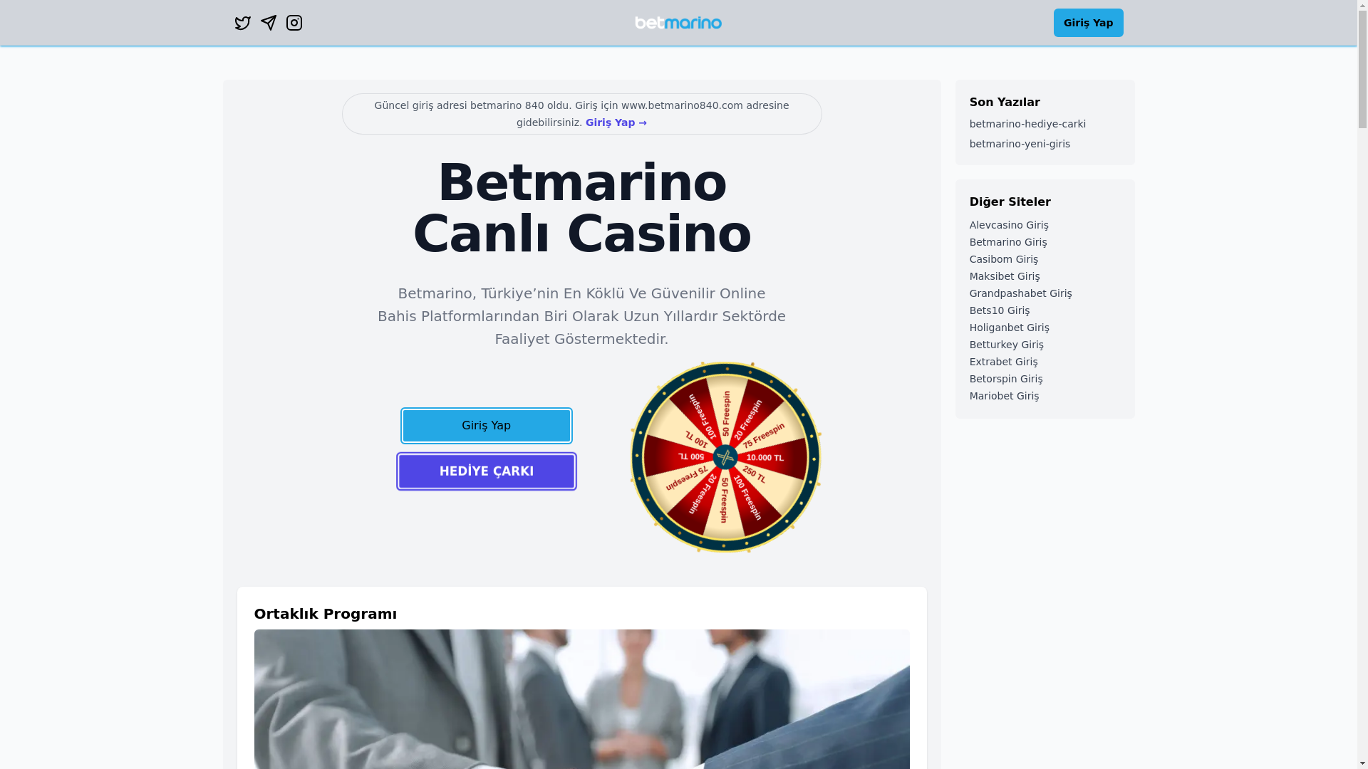 website screenshot of https://betmarinoguncelgiris-site.pages.dev/