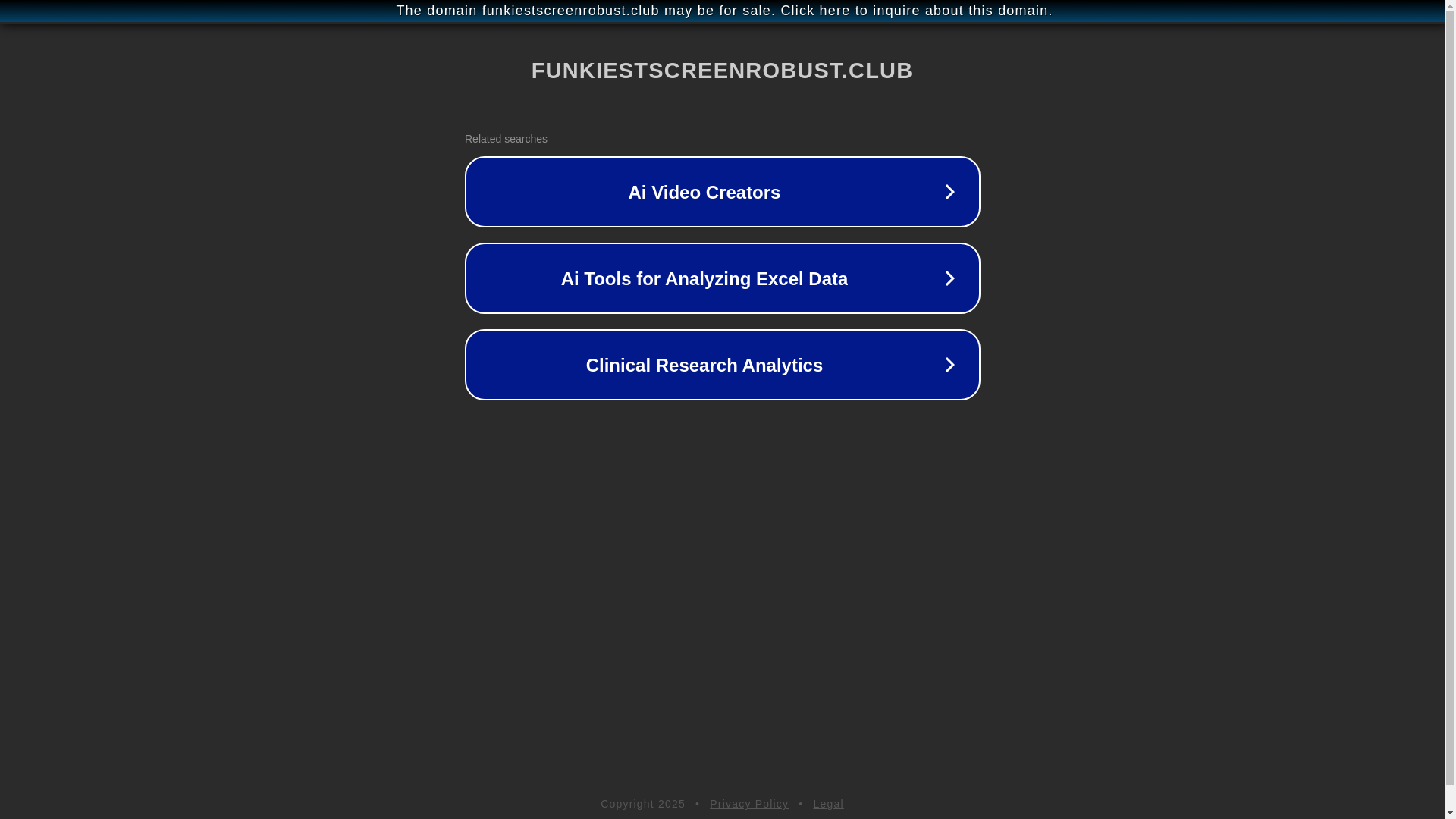 website screenshot of https://funkiestscreenrobust.club/