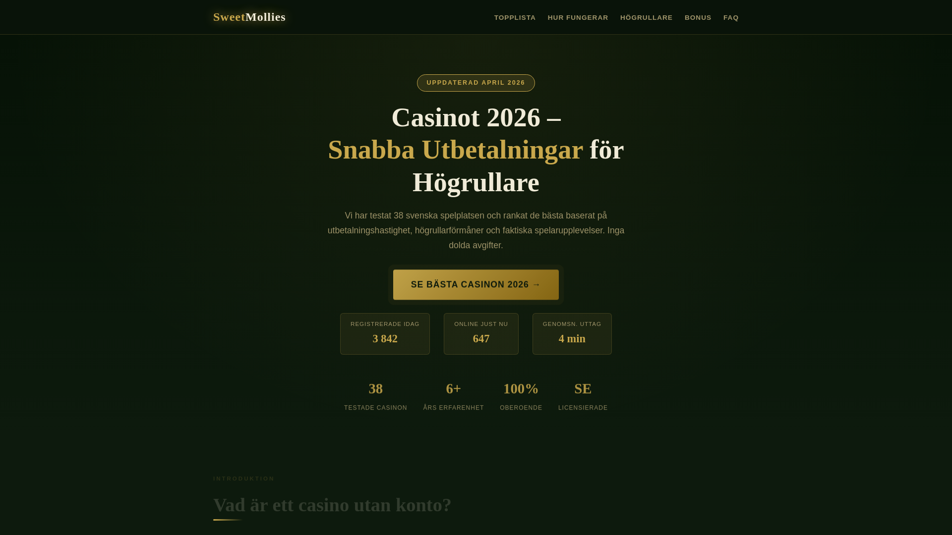 website screenshot of https://sweetmollies-se.pages.dev/