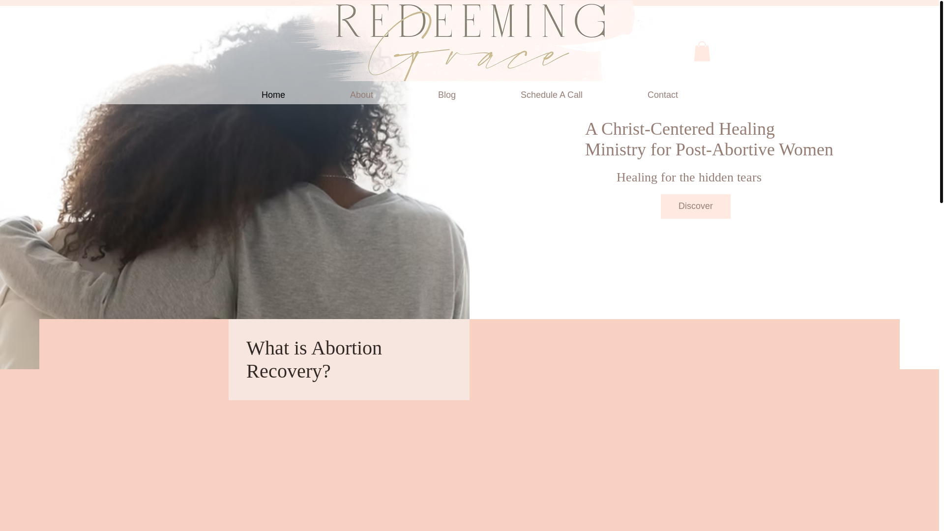 website screenshot of https://helloredeeminggrace.org/