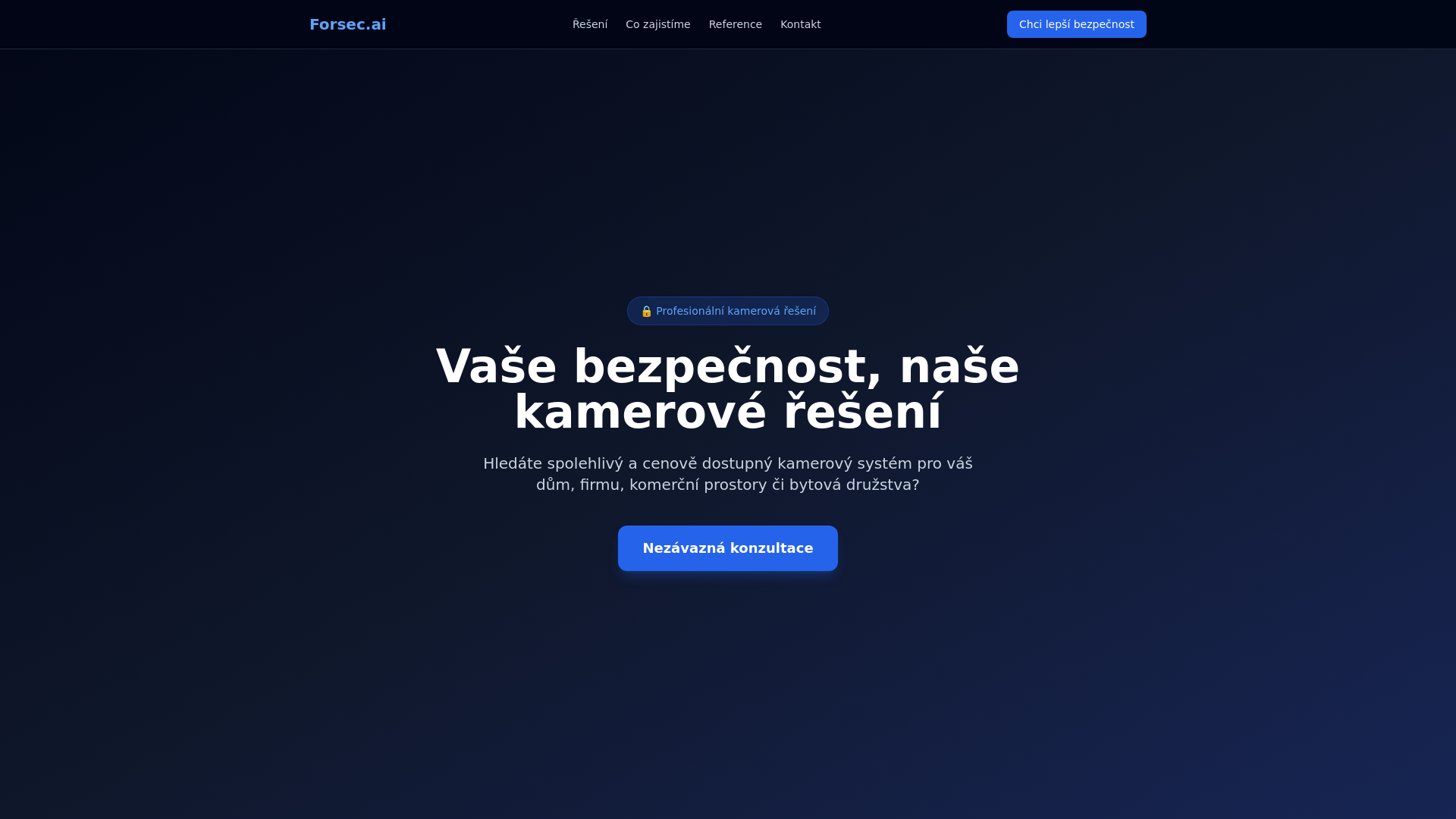 website screenshot of https://forsec-web.pages.dev/
