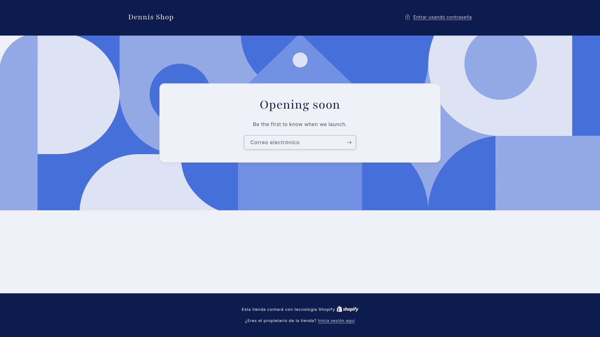 website screenshot of https://dennislifescience.cl/