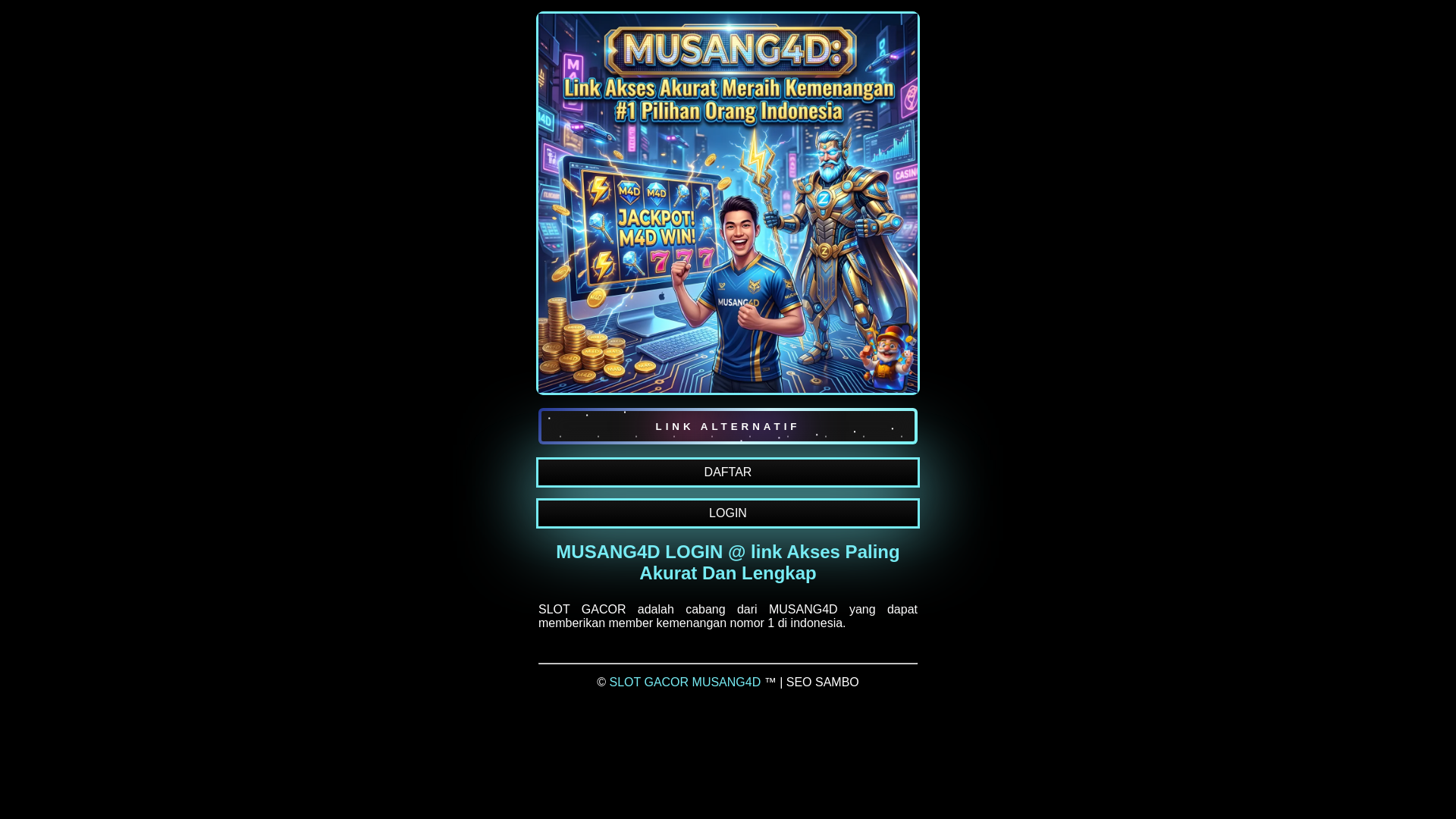 website screenshot of https://amp-musang4dmantap.pages.dev/