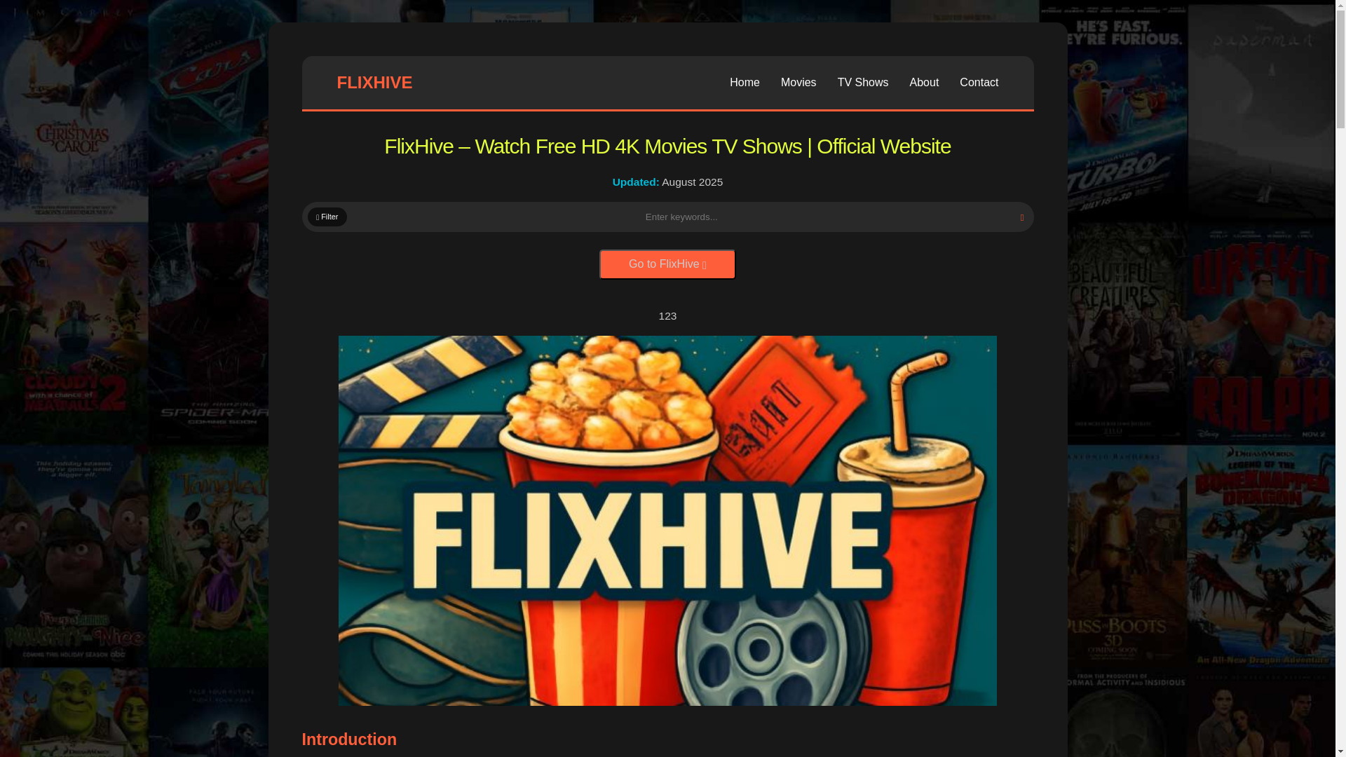website screenshot of https://flixhive-za-com.pages.dev/