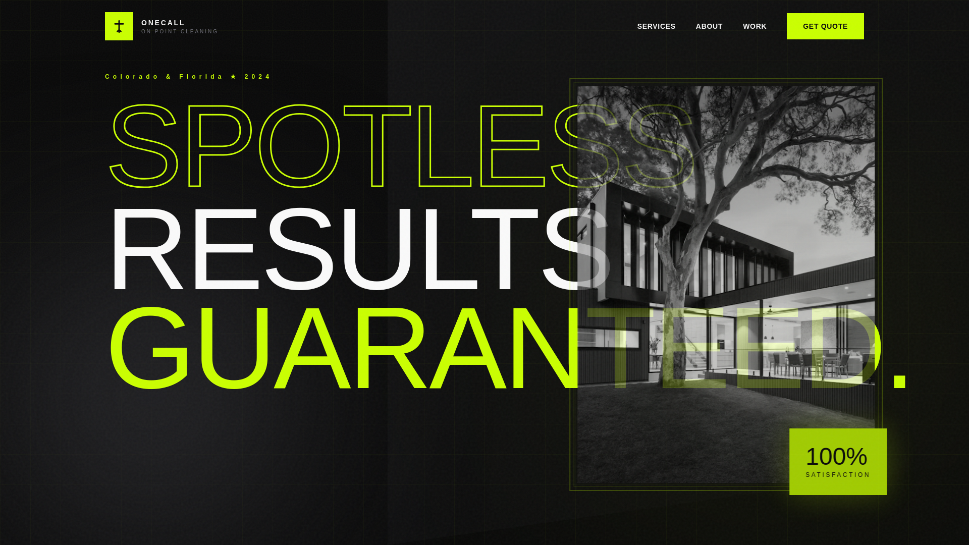 website screenshot of https://onecallcleanup2.pages.dev/