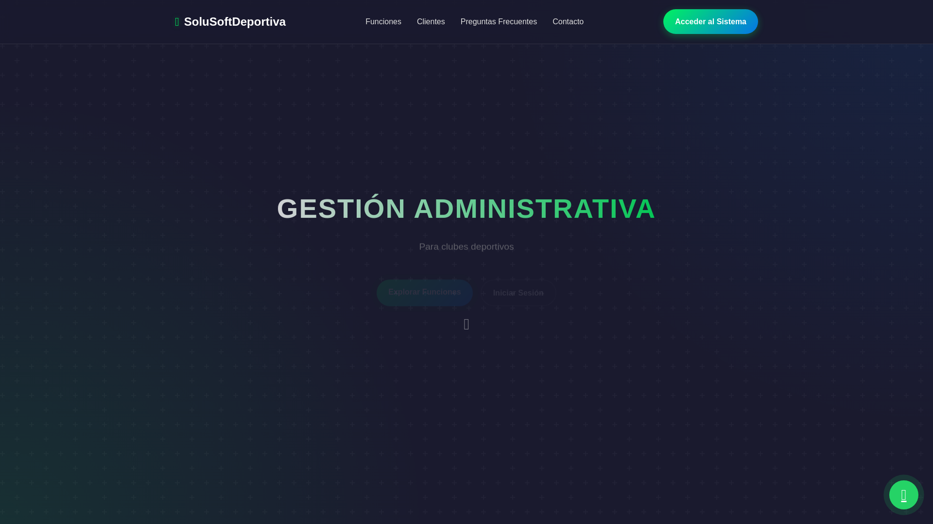 website screenshot of https://solusoftdeportivaprueba.space/