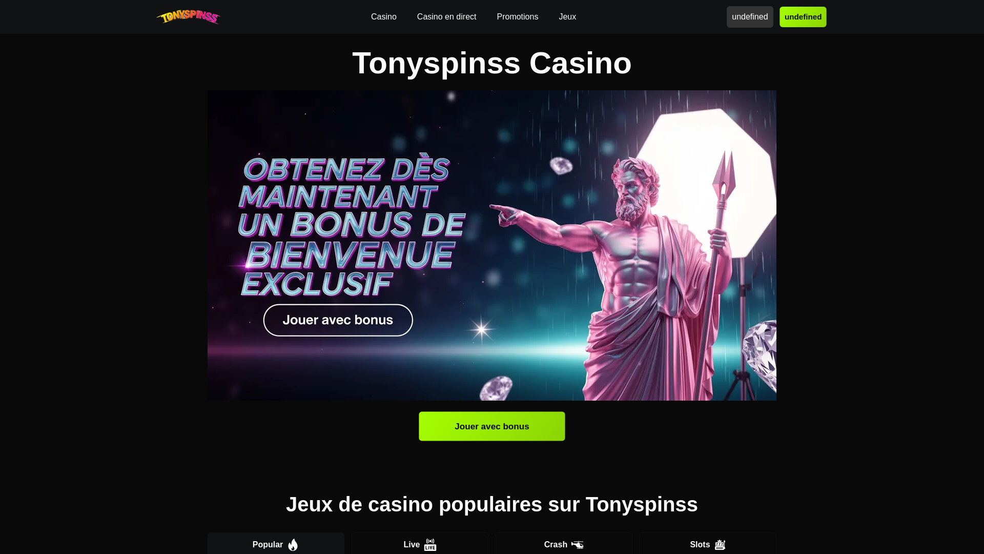 website screenshot of https://tonyspinss-fr-34565.pages.dev/