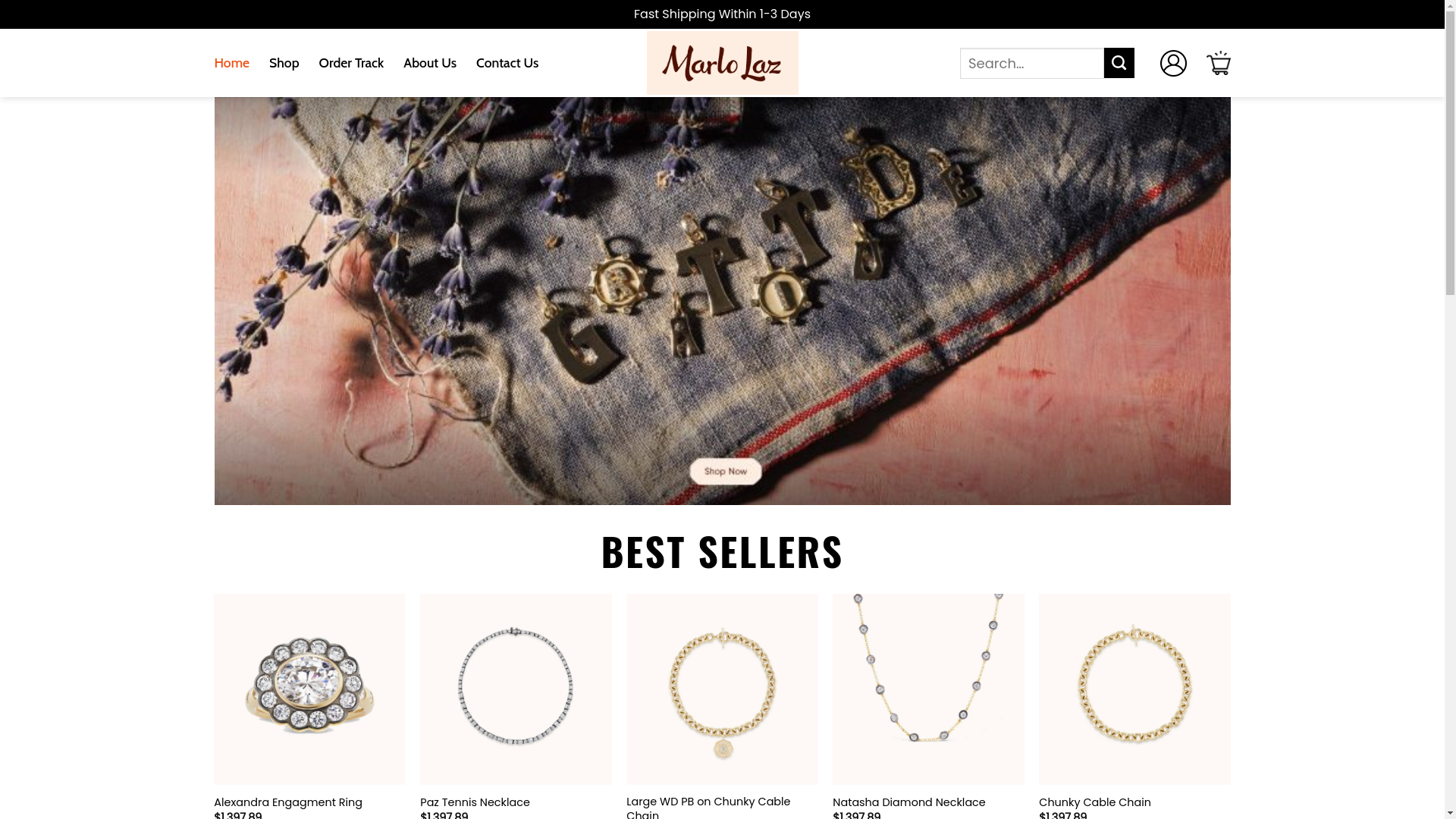 website screenshot of https://holamarlolaz.shop/