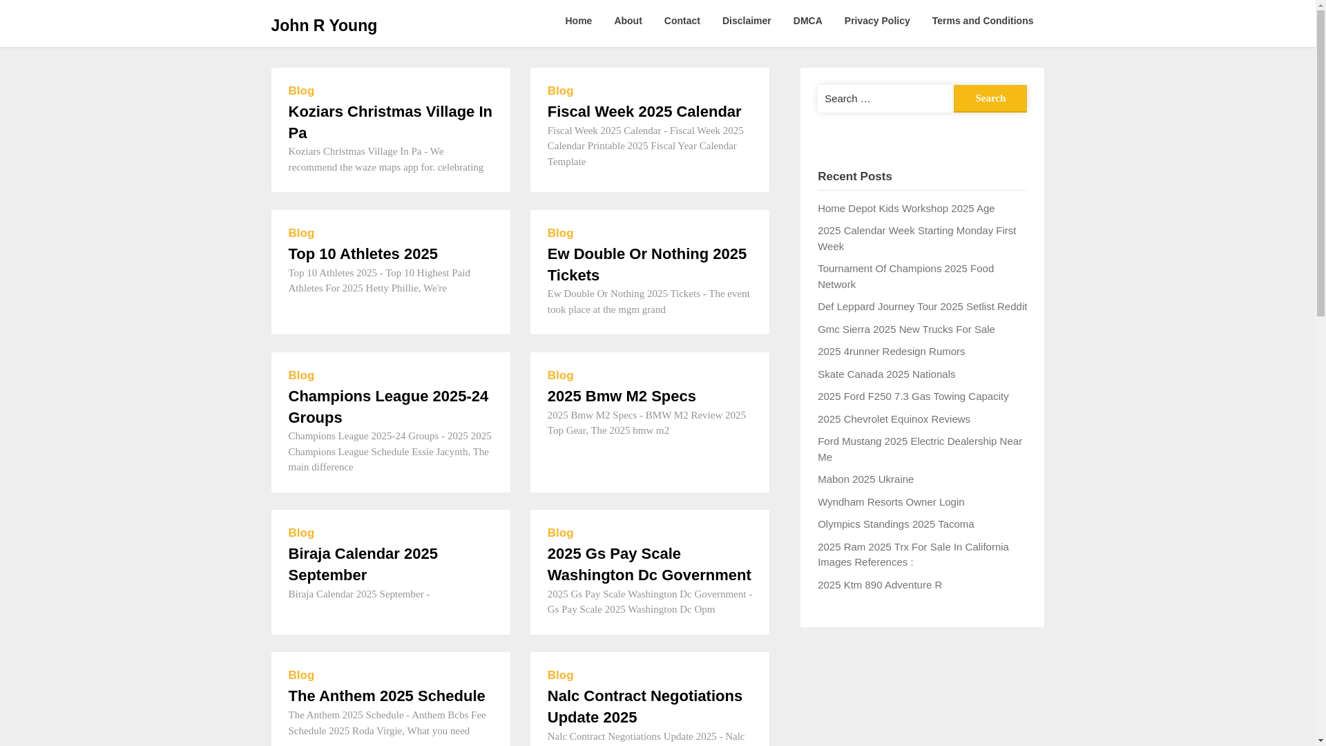 website screenshot of https://johnryoungc.pages.dev/