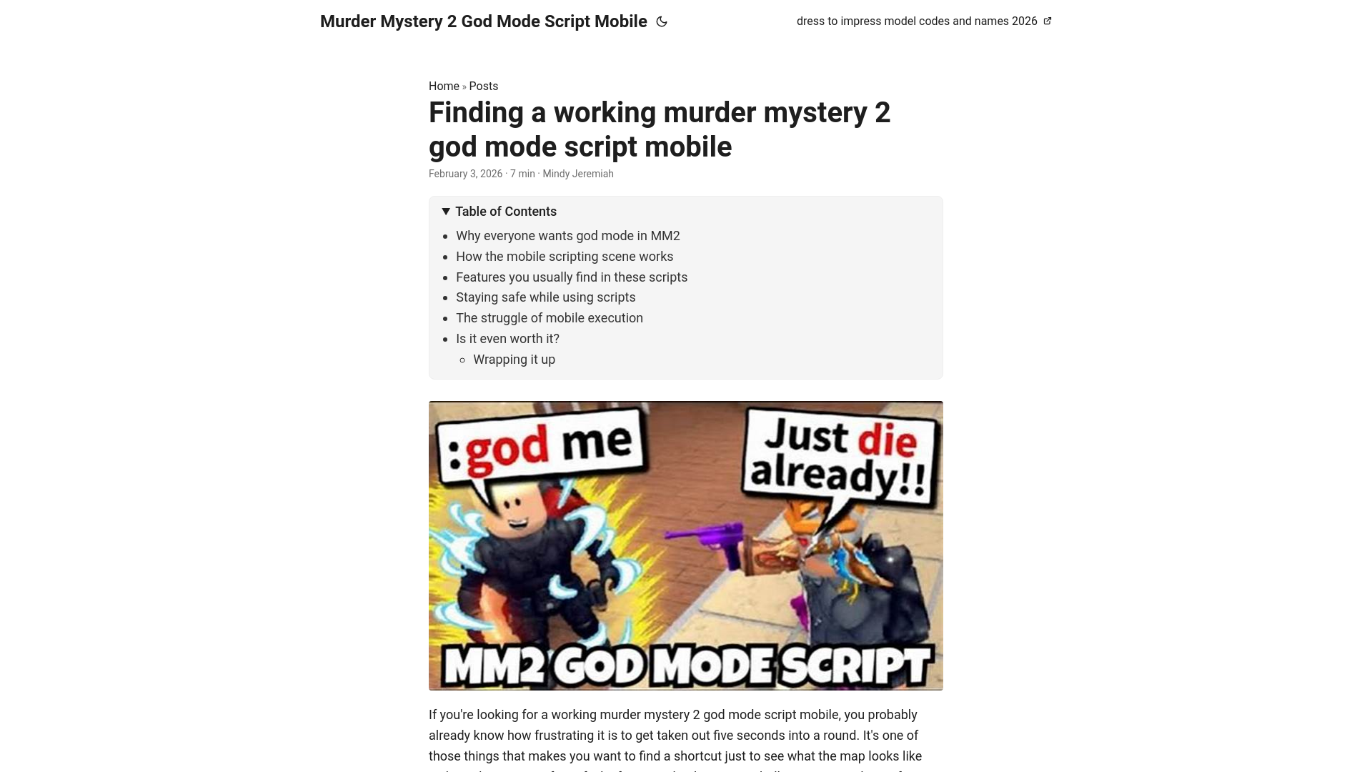 website screenshot of https://murder-mystery-2-god-mode-script-mobile.pages.dev/