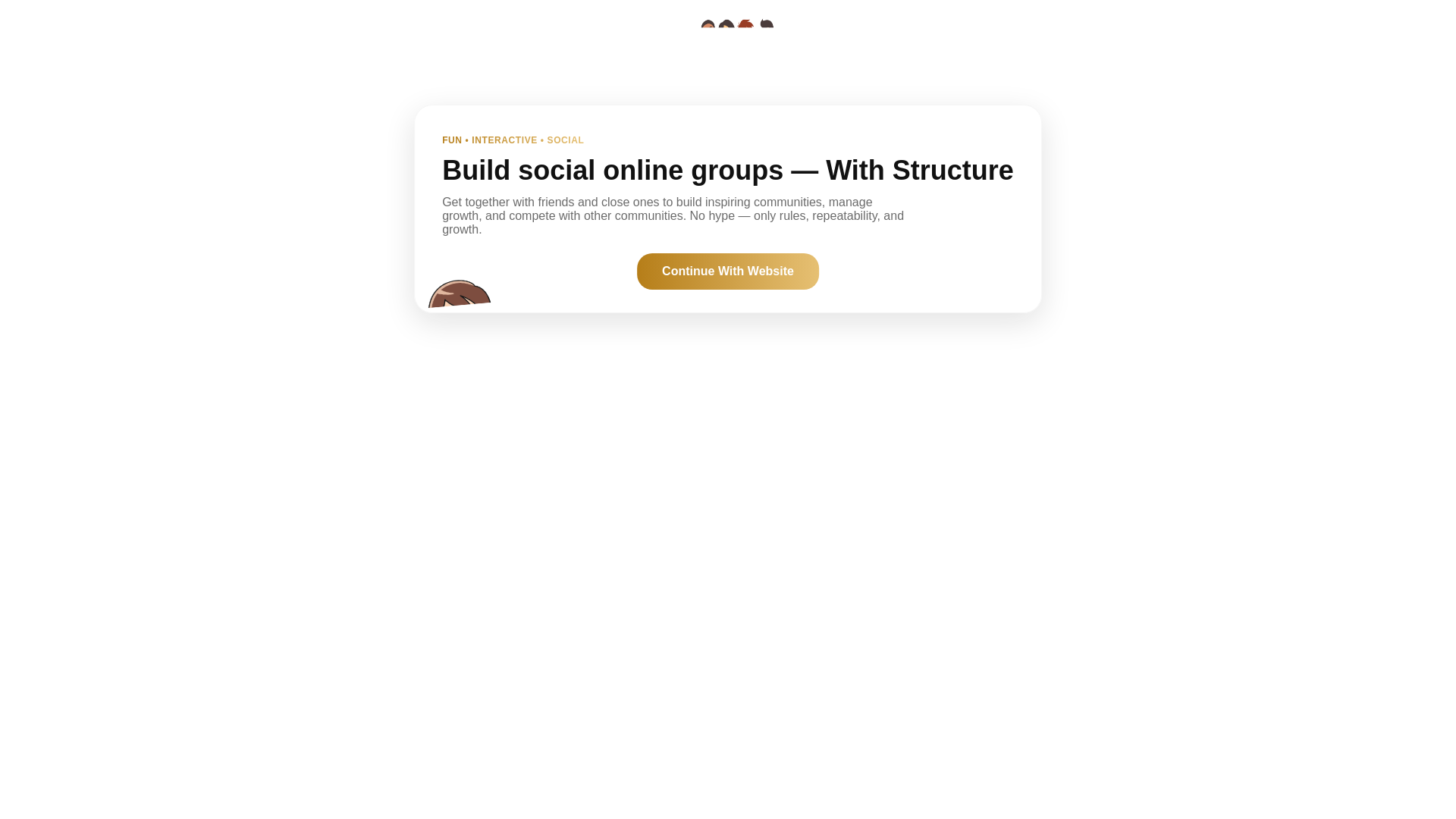 website screenshot of https://auctoricon.com/