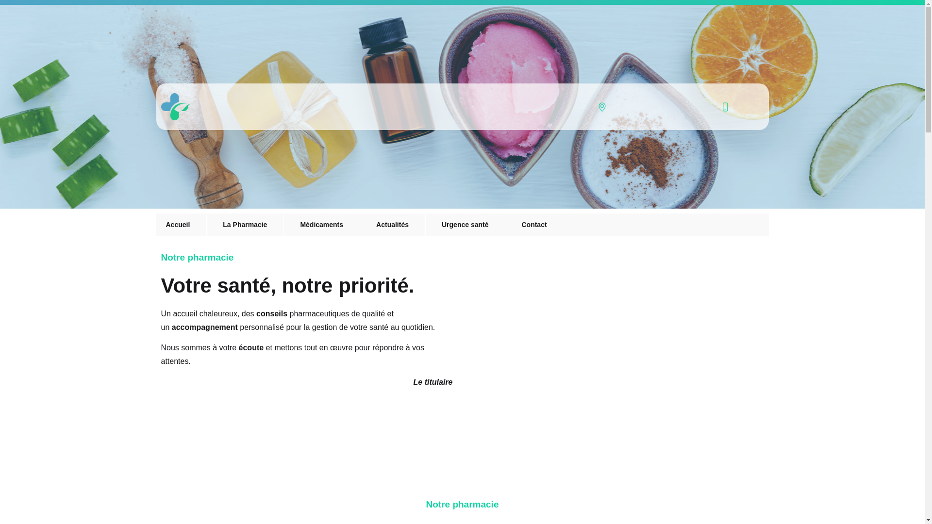 website screenshot of https://pharmacie-ouville-la-riviere.fr/