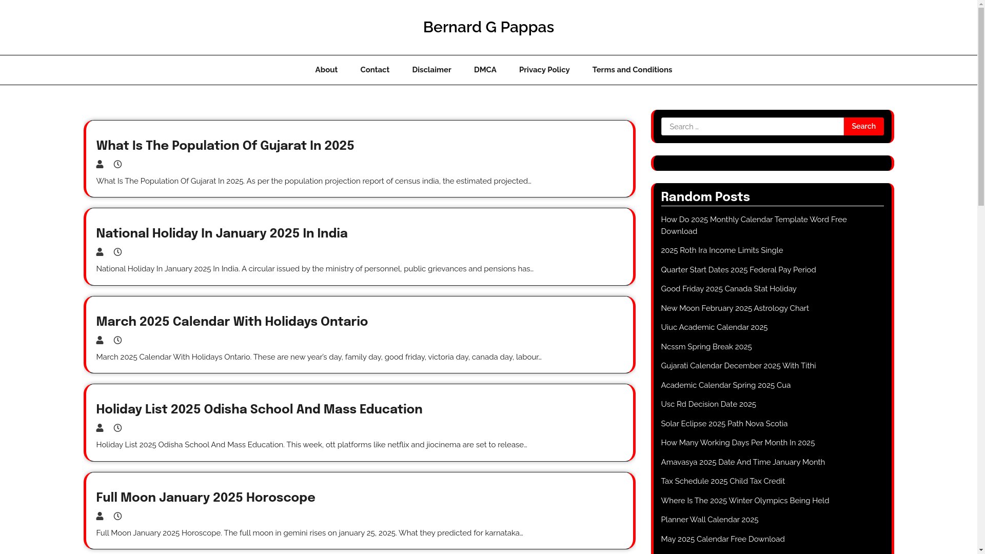 website screenshot of https://bernardgpappase.pages.dev/