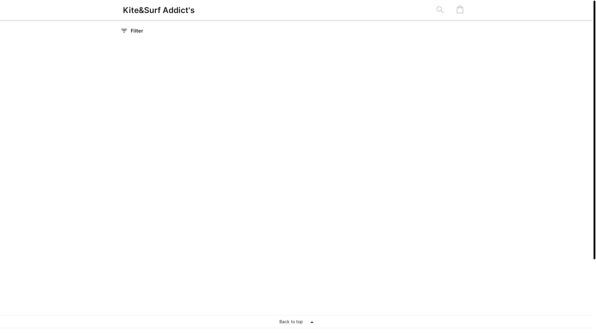website screenshot of https://kitesurfaddicts.com/