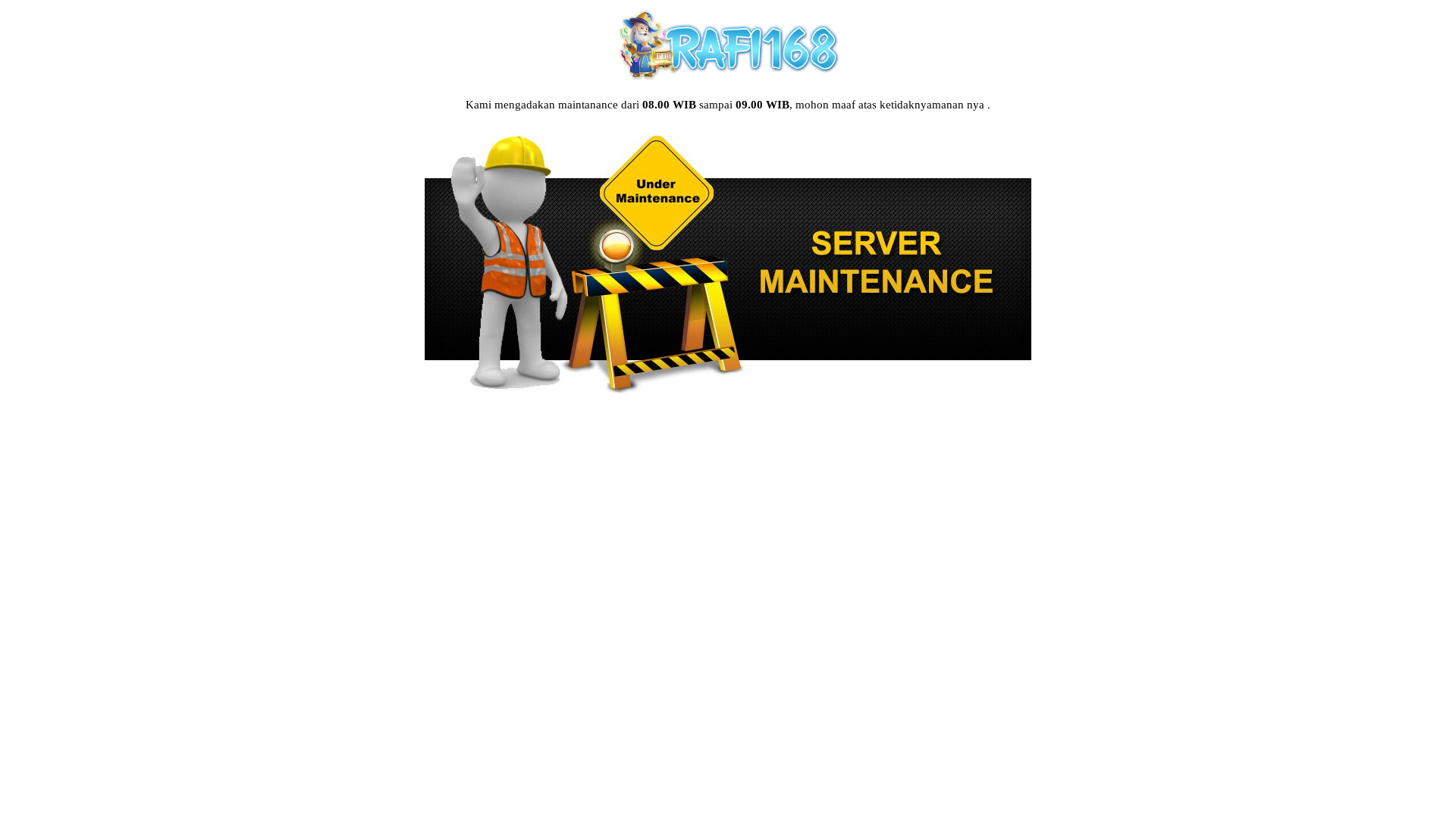website screenshot of https://rafi168stecu.xyz/