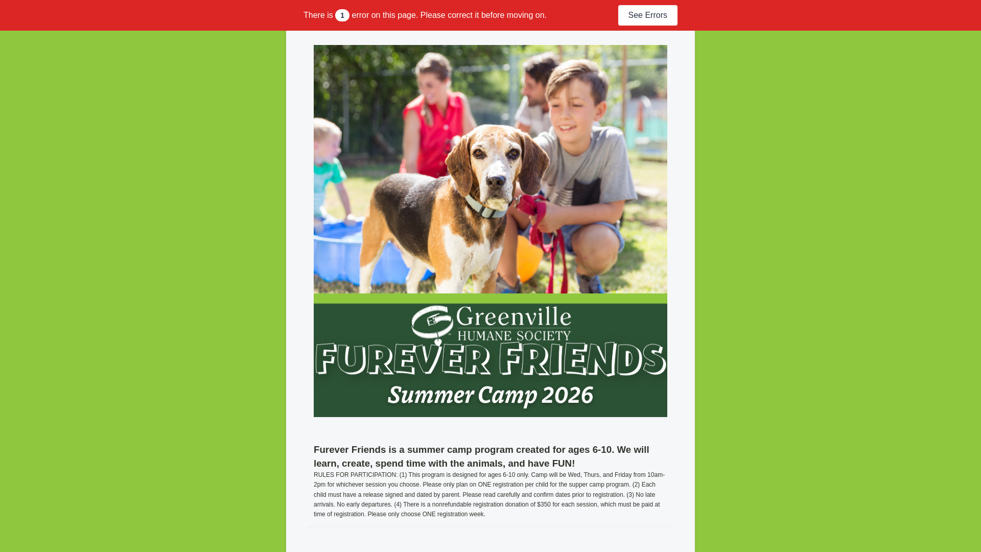 website screenshot of https://pci.jotform.com/form/240495844138160