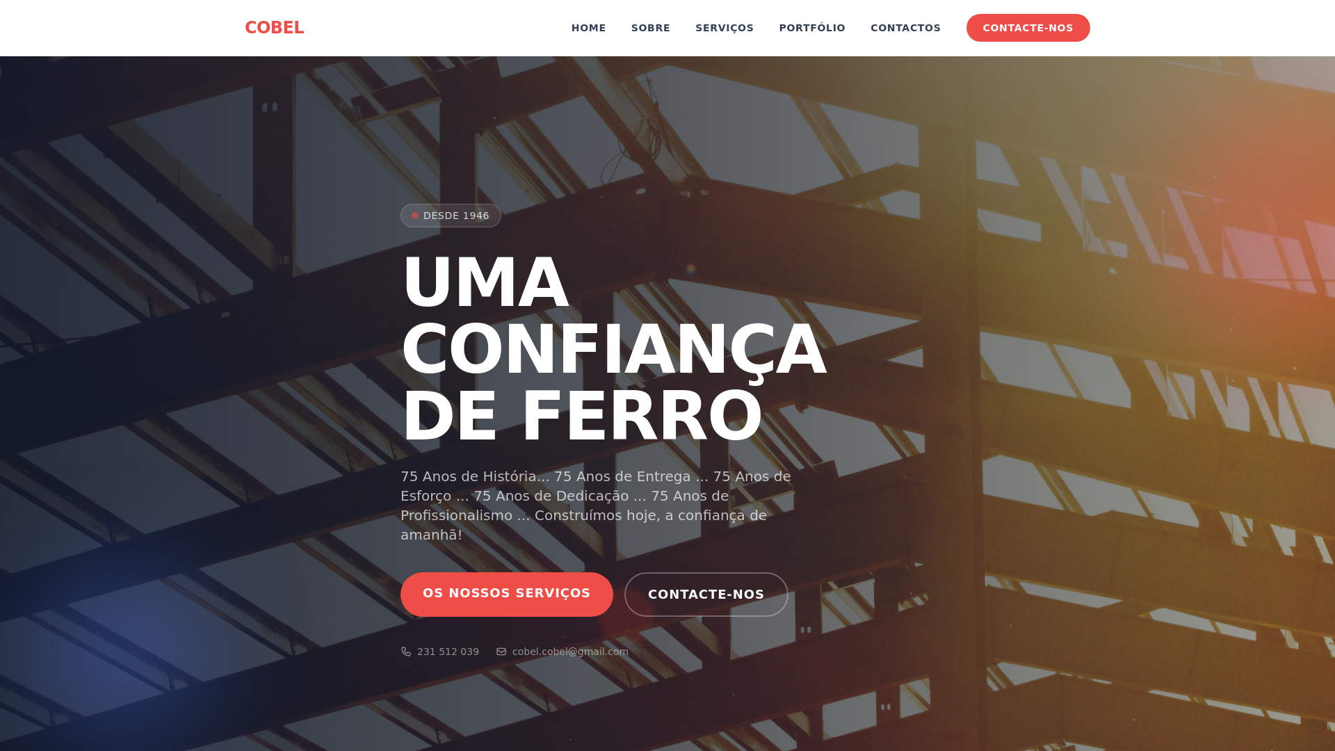 website screenshot of https://cobel-pt-v2.pages.dev/