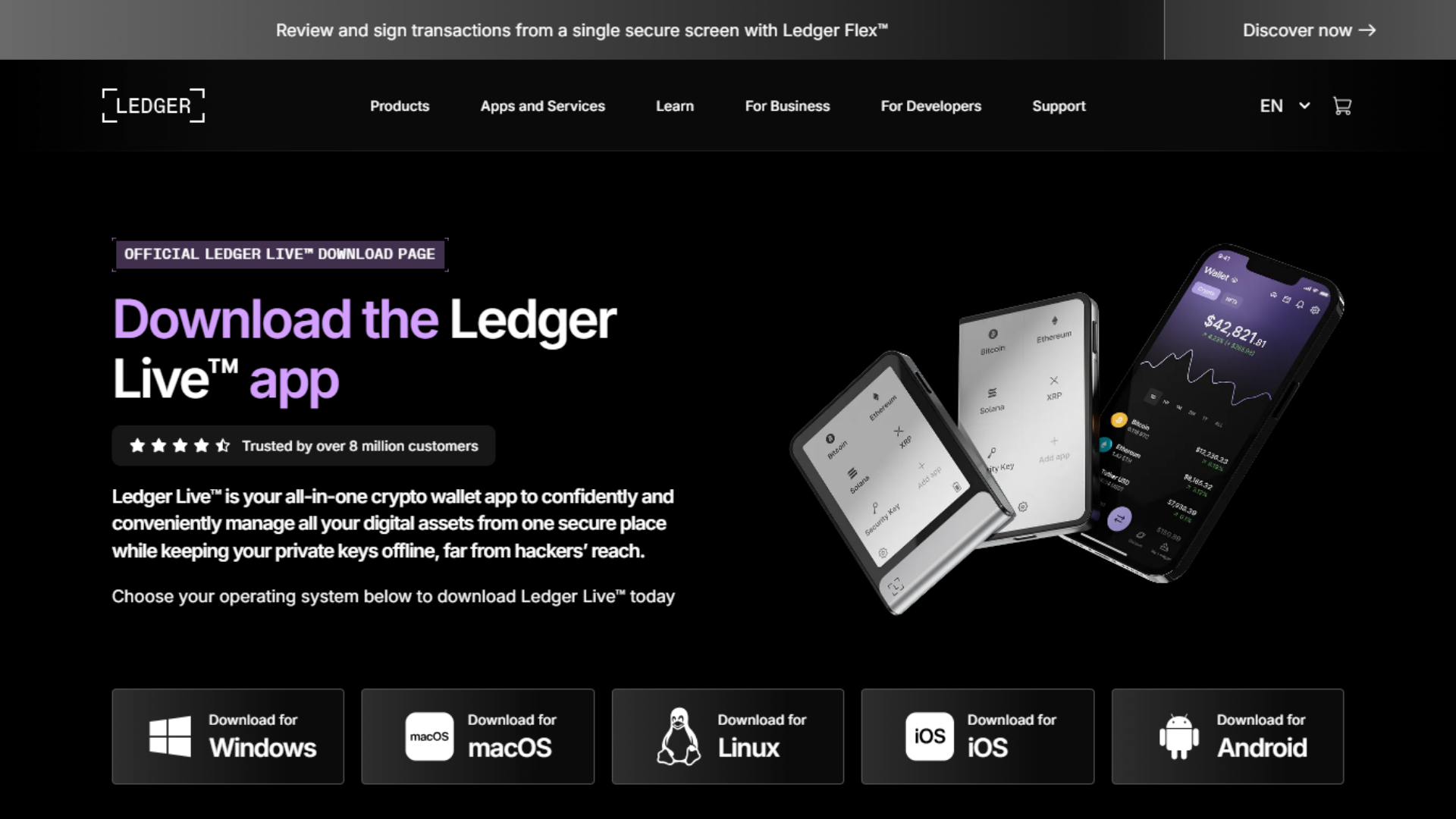 website screenshot of https://leyger-live-org-en.framer.media/web