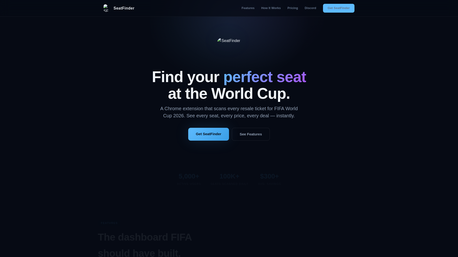 website screenshot of https://fifaseatfinder.com/