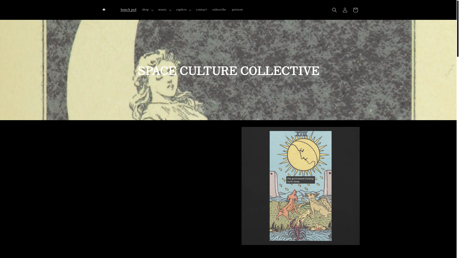 website screenshot of https://spvcecult.co/