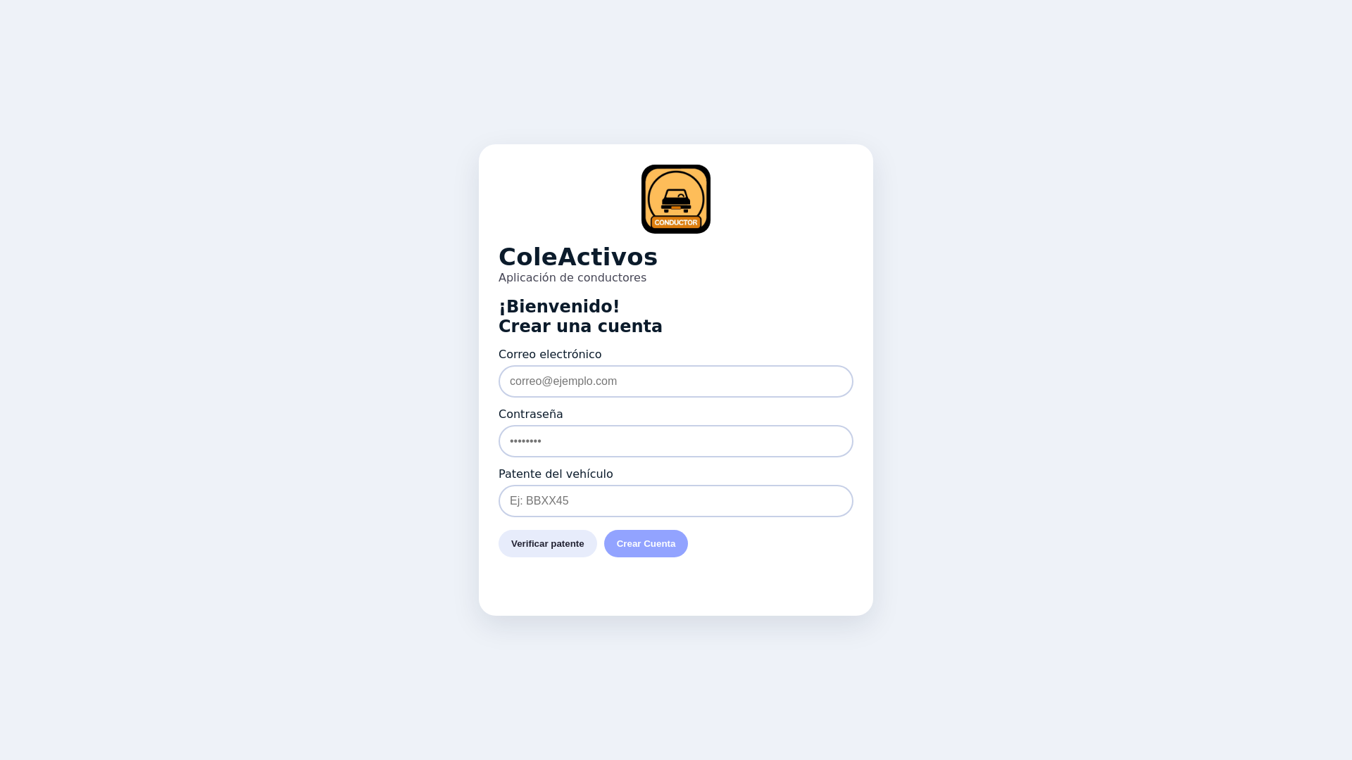 website screenshot of https://coleactivos-conductores.pages.dev/