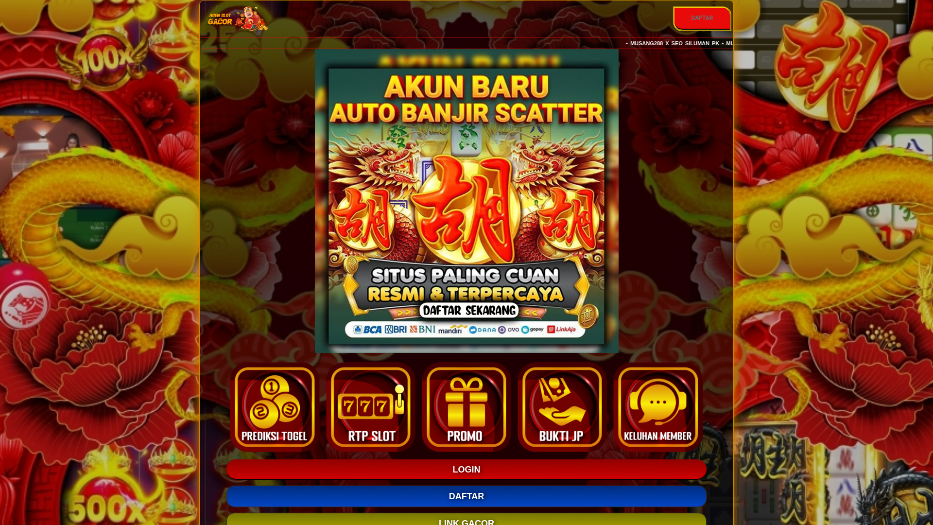 website screenshot of https://link-daftar-musang288.pages.dev/