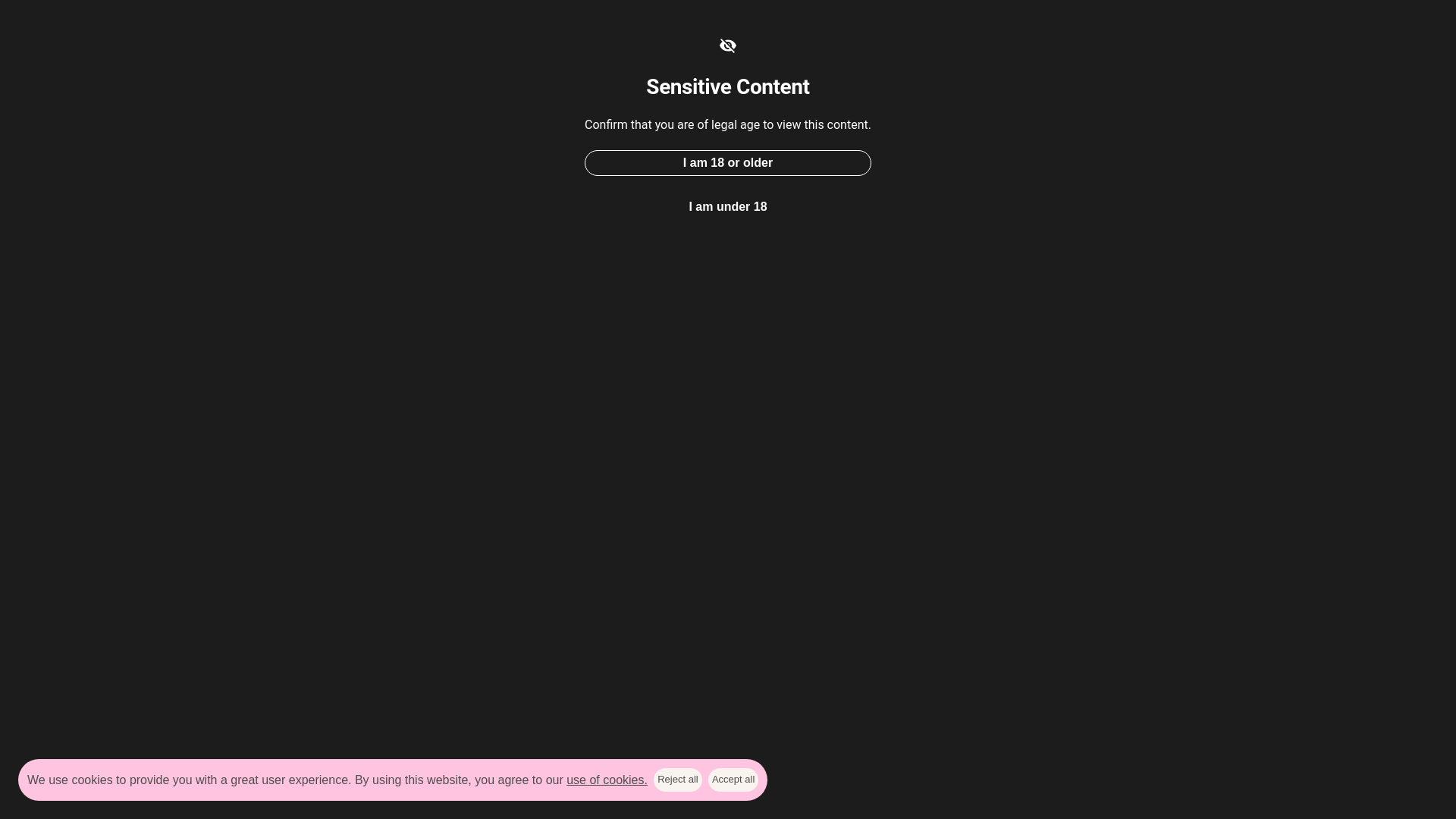 website screenshot of https://missjennarose.vip/