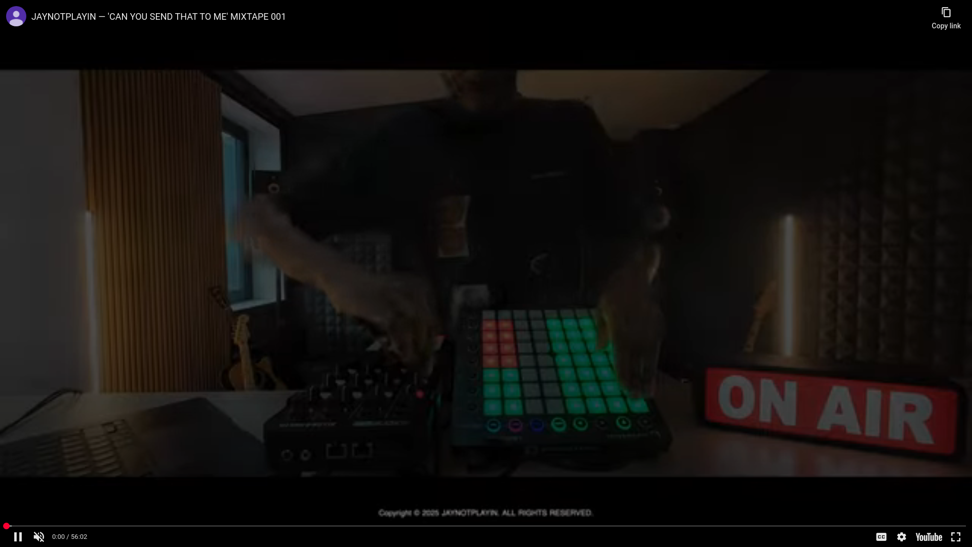 website screenshot of https://jaynotplay.in/