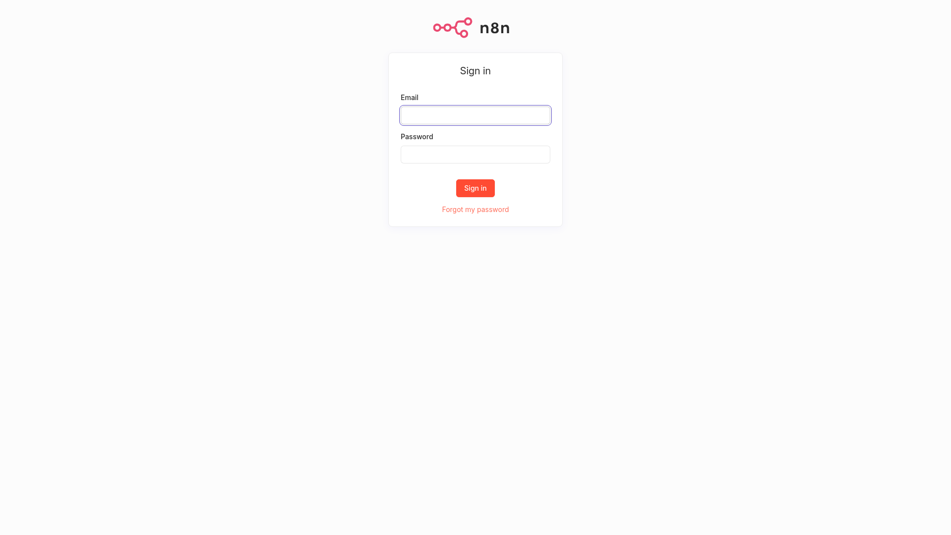 website screenshot of https://n8n-m8mg1.kinsta.app