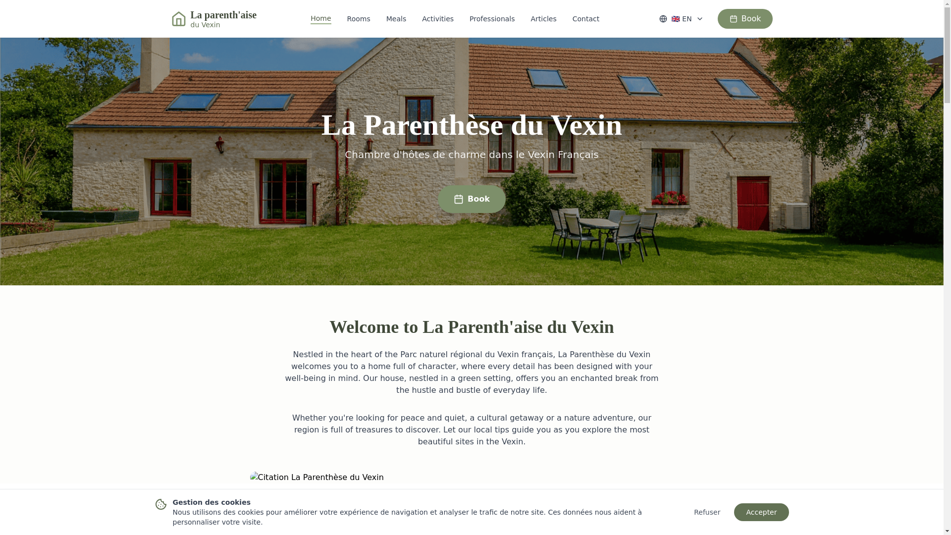 website screenshot of https://la-parenthaise-du-vexin.pages.dev/