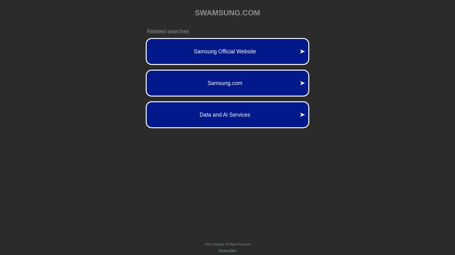 website screenshot of https://swamsung.com/