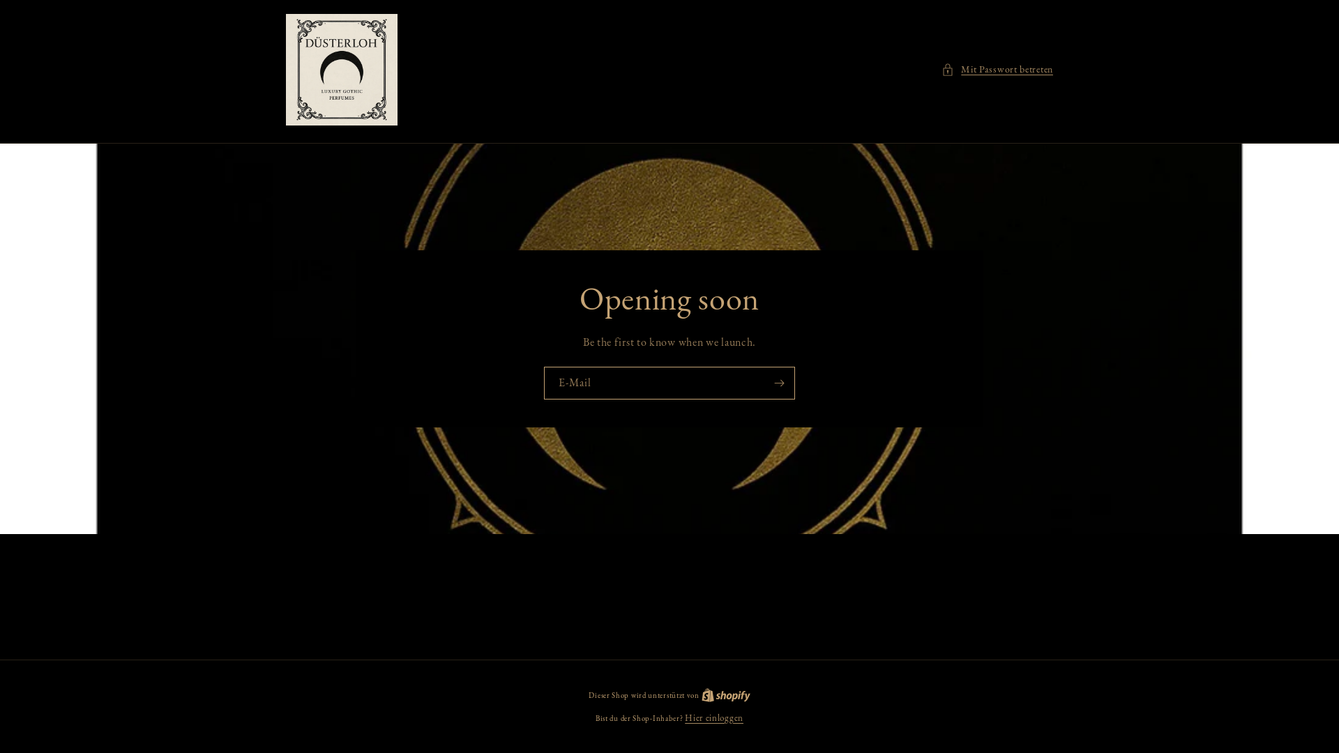 website screenshot of https://gothicfragrance.com/