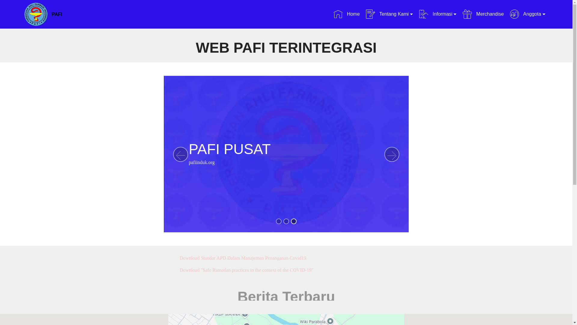 website screenshot of https://pafi-kecmanna-org.pages.dev/