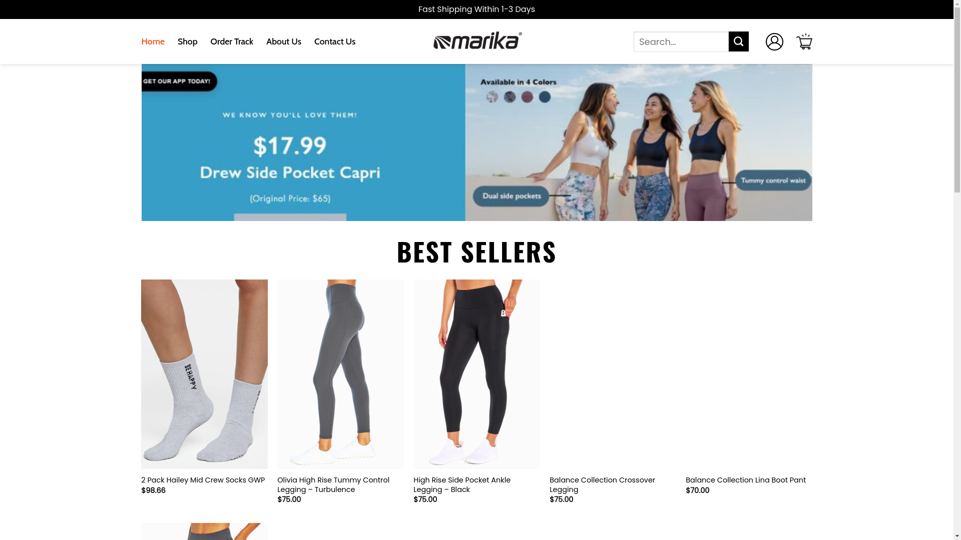 website screenshot of https://ultramarika.shop/