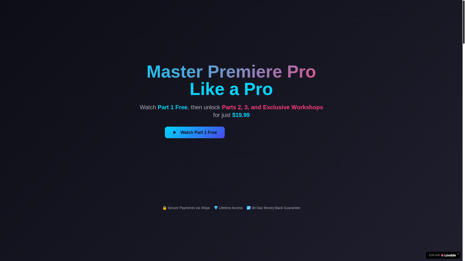 website screenshot of https://cutlab.pro/
