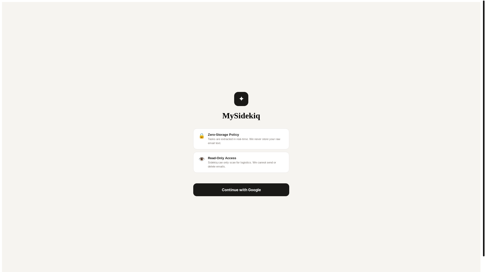 website screenshot of https://mysidekiq.com/