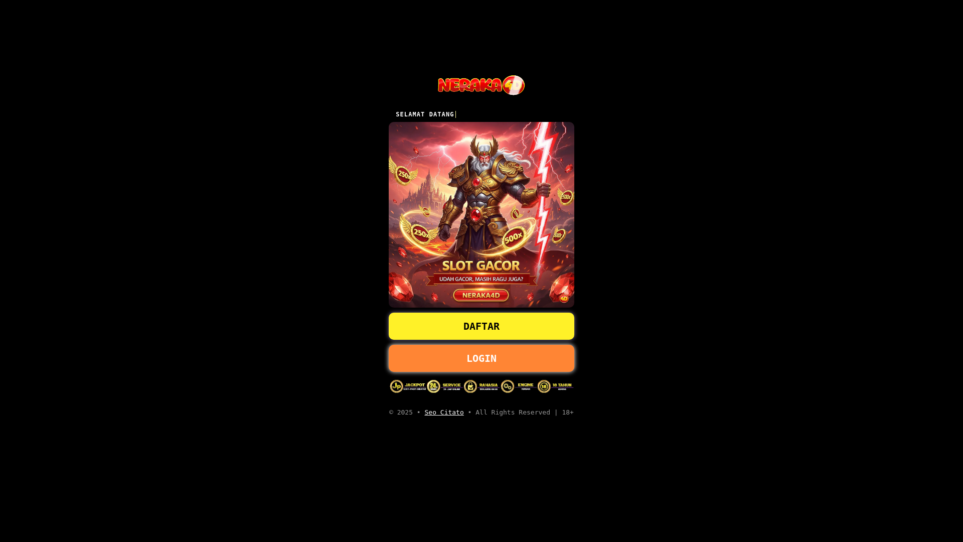 website screenshot of https://neraka4d-fly.pages.dev/
